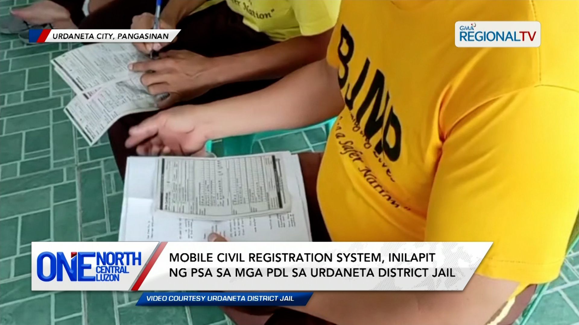 Mobile civil registration system, inilapit ng PSA sa mga PDL | One North Central Luzon