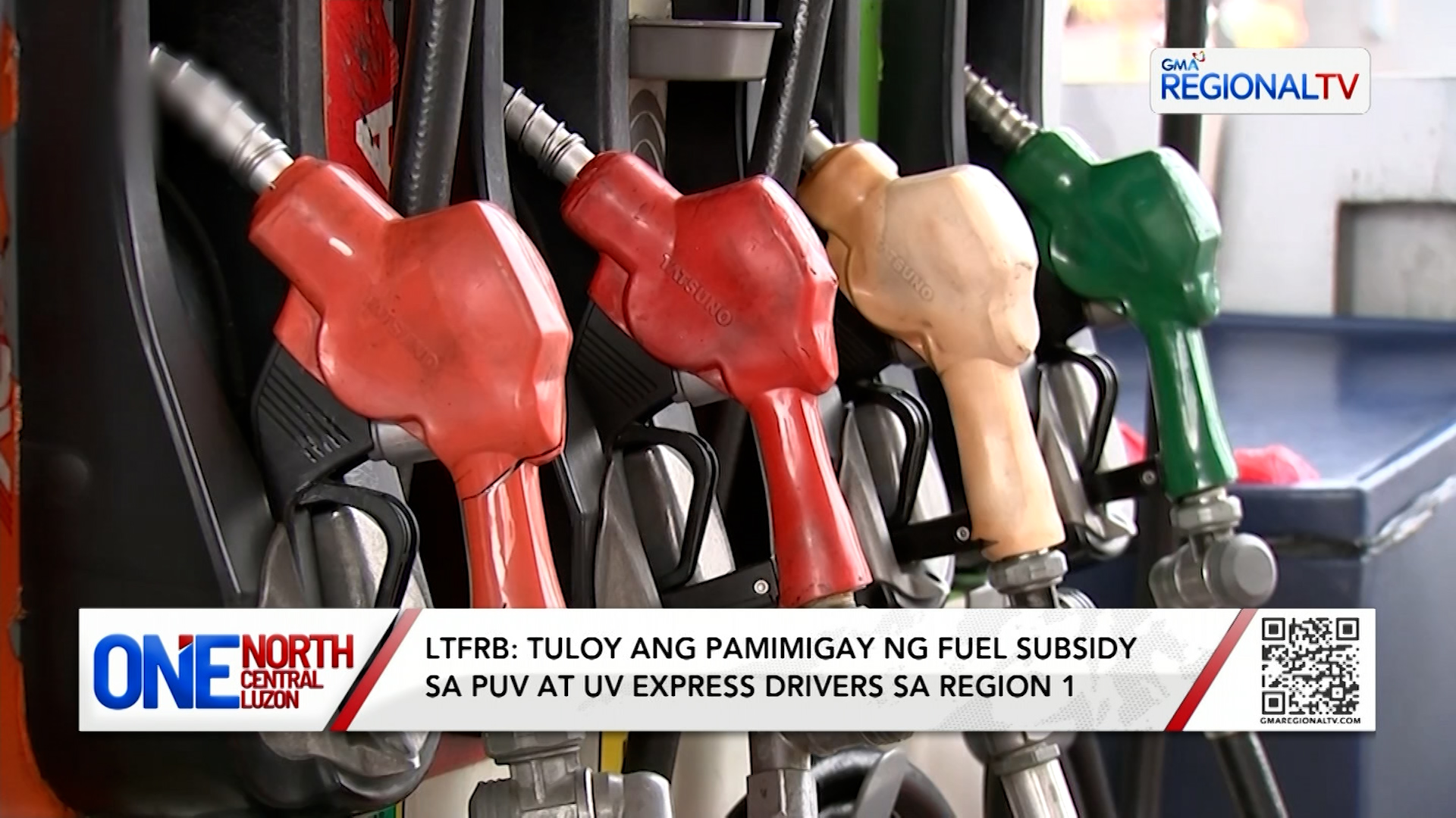 Tuloy ang pamimigay ng fuel subsidy sa PUV at UV Express sa Region 1 | One North Central Luzon