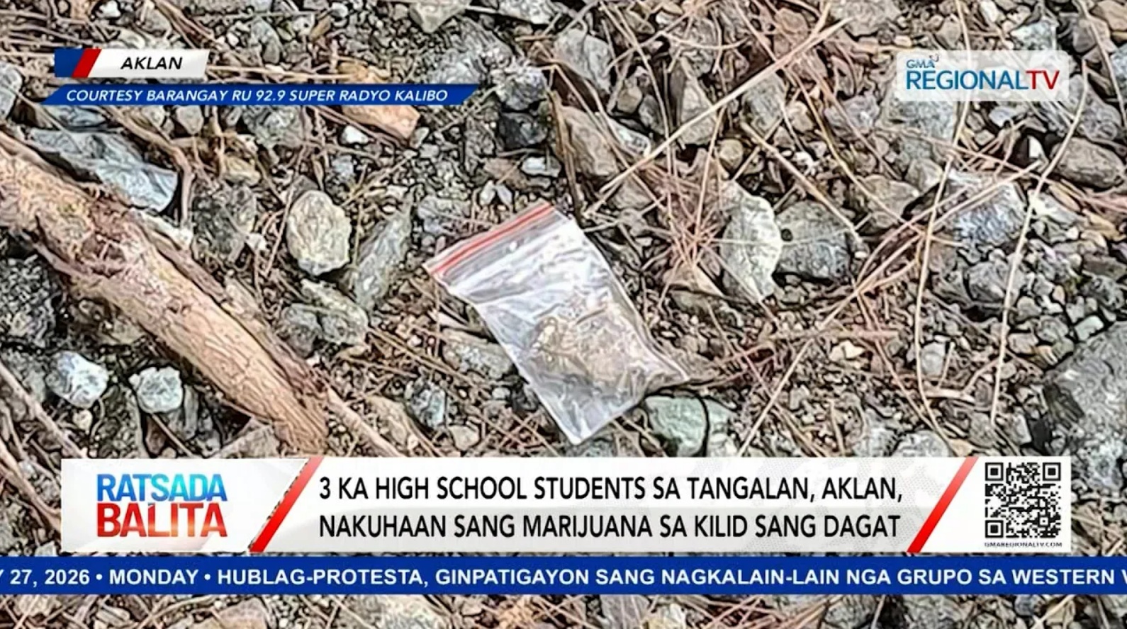 3 ka high school students sa Tangalan, Aklan, nakuhaan sang marijuana | Ratsada Balita