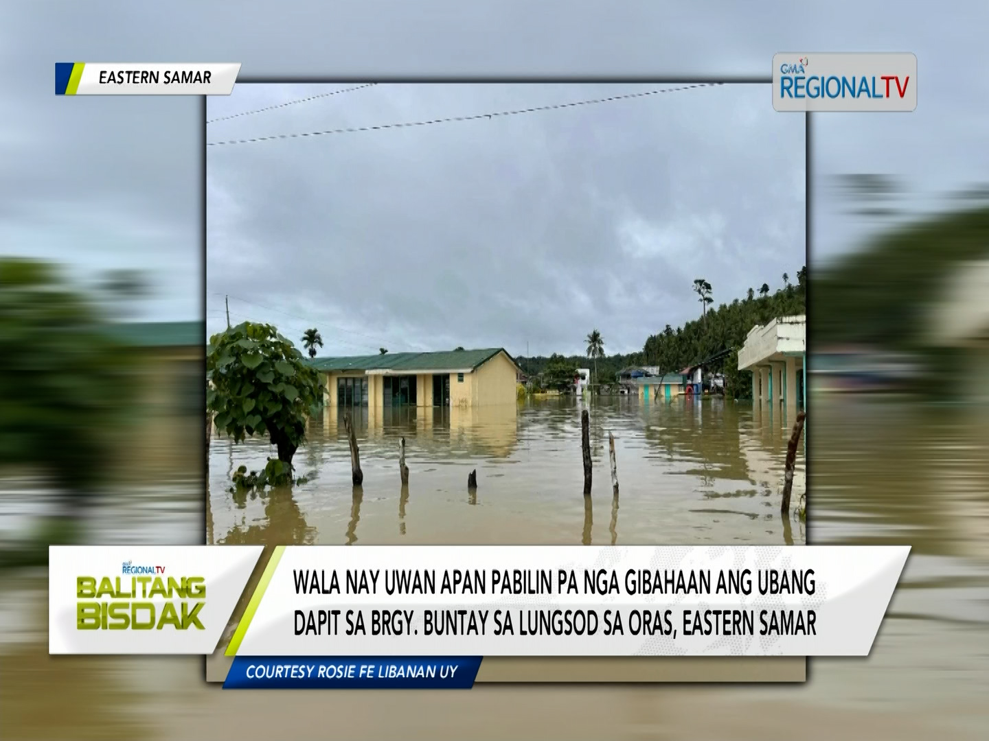 Wala na ang uwan apan baha nagpabilin