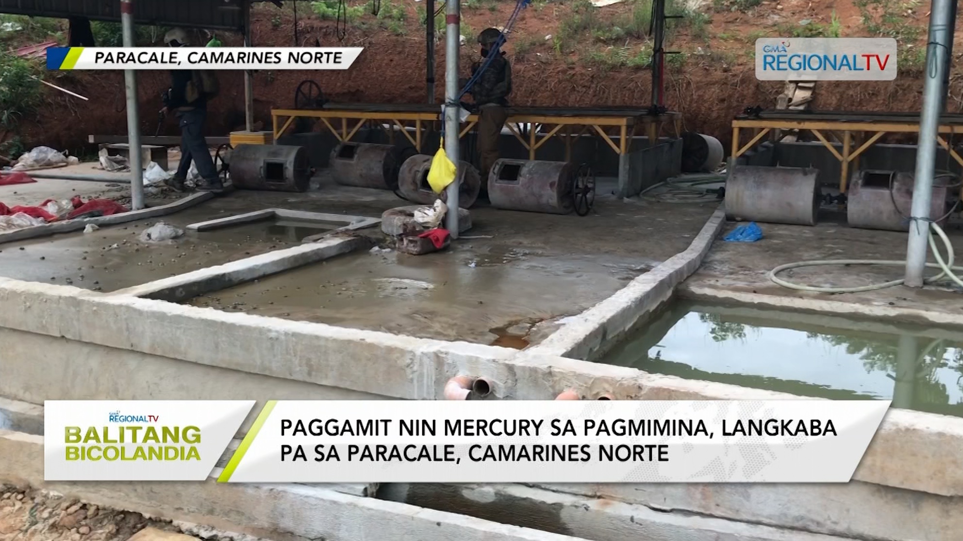 Paggamit nin mercury sa pagmimina, langkaba pa sa Paracale, Camarines Norte