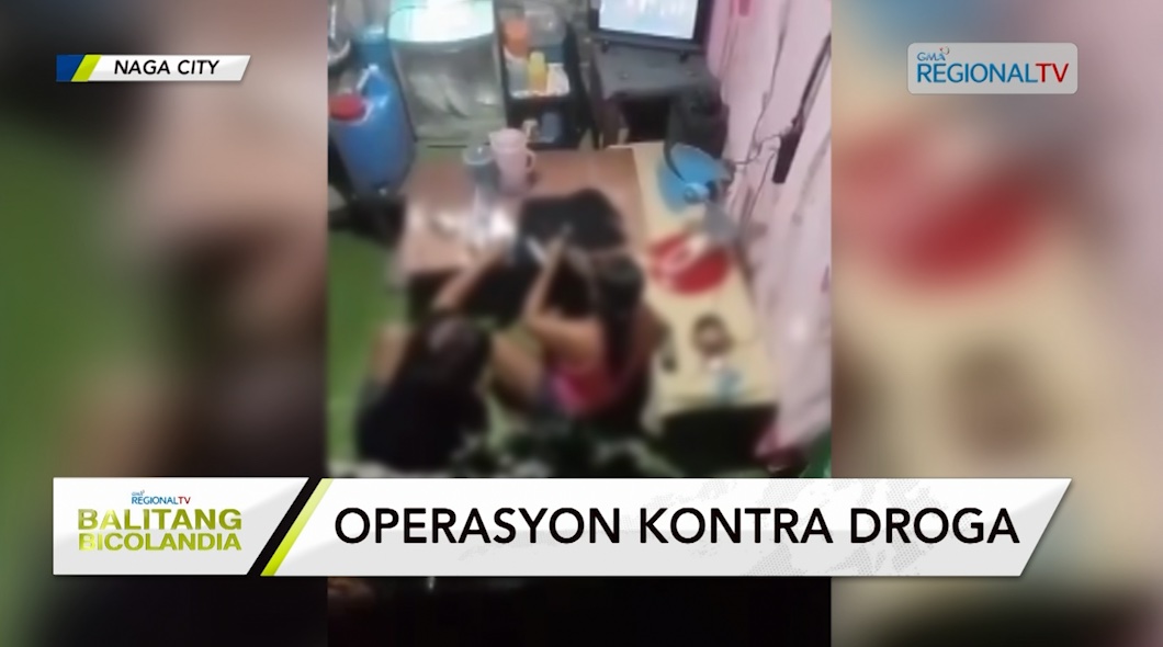 Drug den sa Naga City, pigsakyada kan mga otoridad; 3 persona, arestado