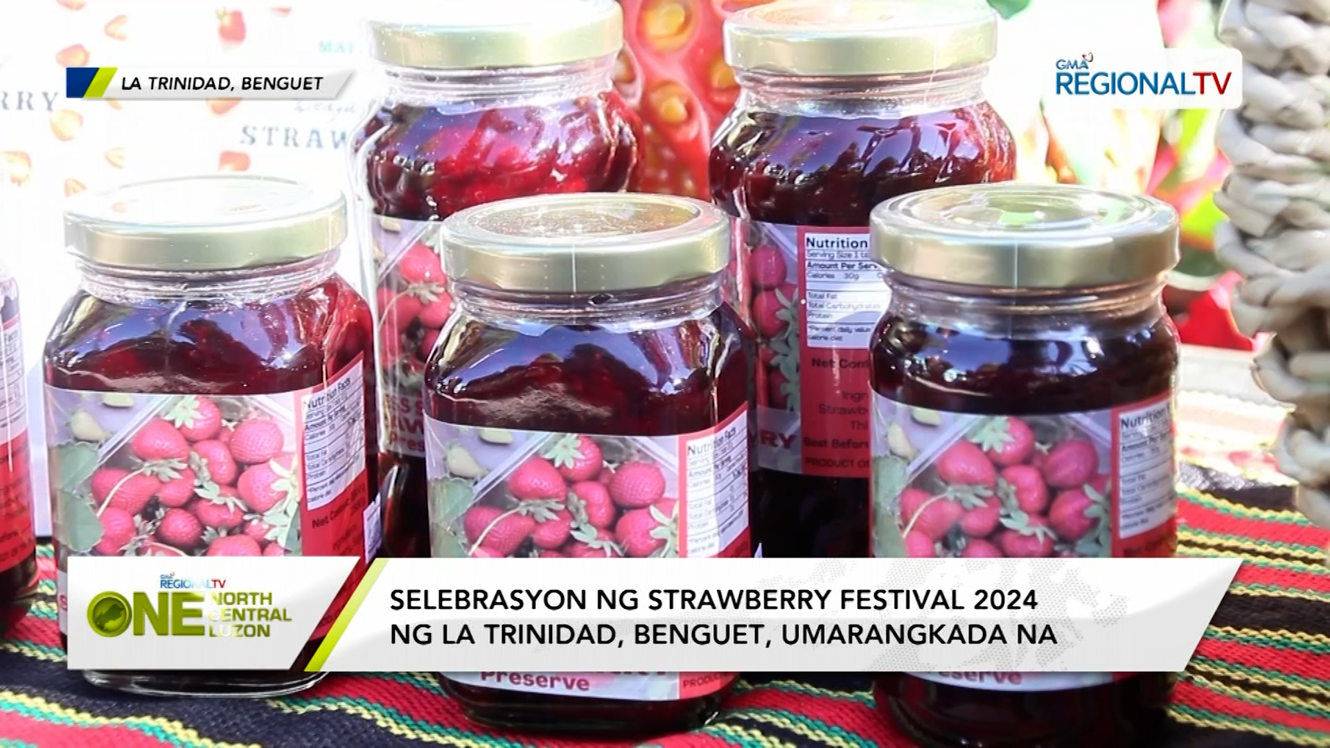 Strawberry Festival 2024 ng La Trinidad, Benguet, umarangkada na