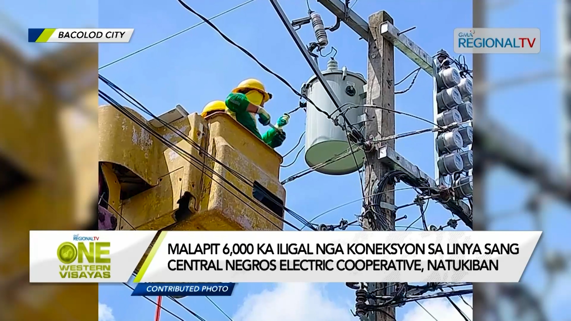 Malapit 6,000 ka iligal nga koneksyon sa linya sang CENECO, natukiban
