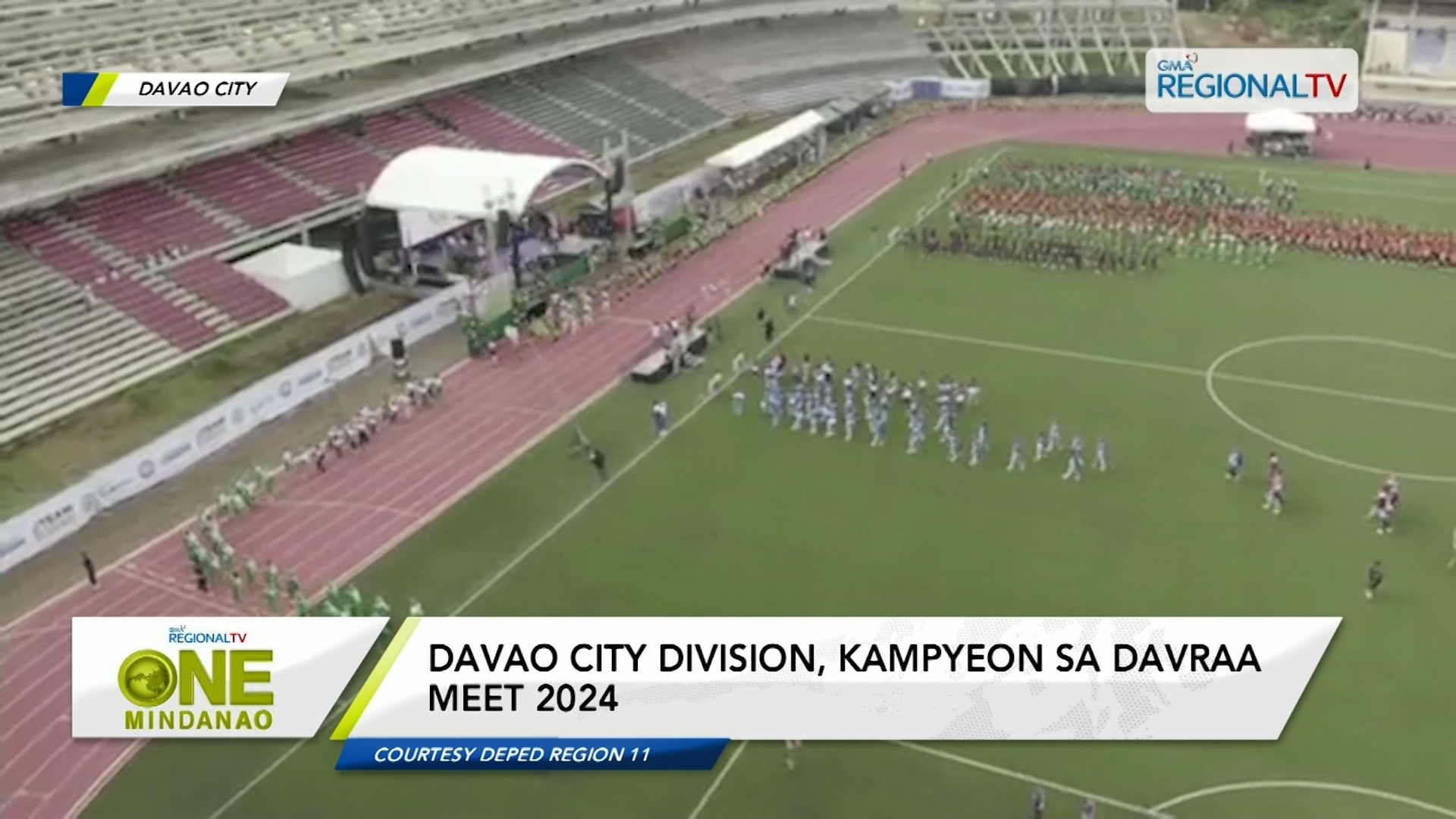 Davao City division, kampyeon sa DAVRAA Meet 2024