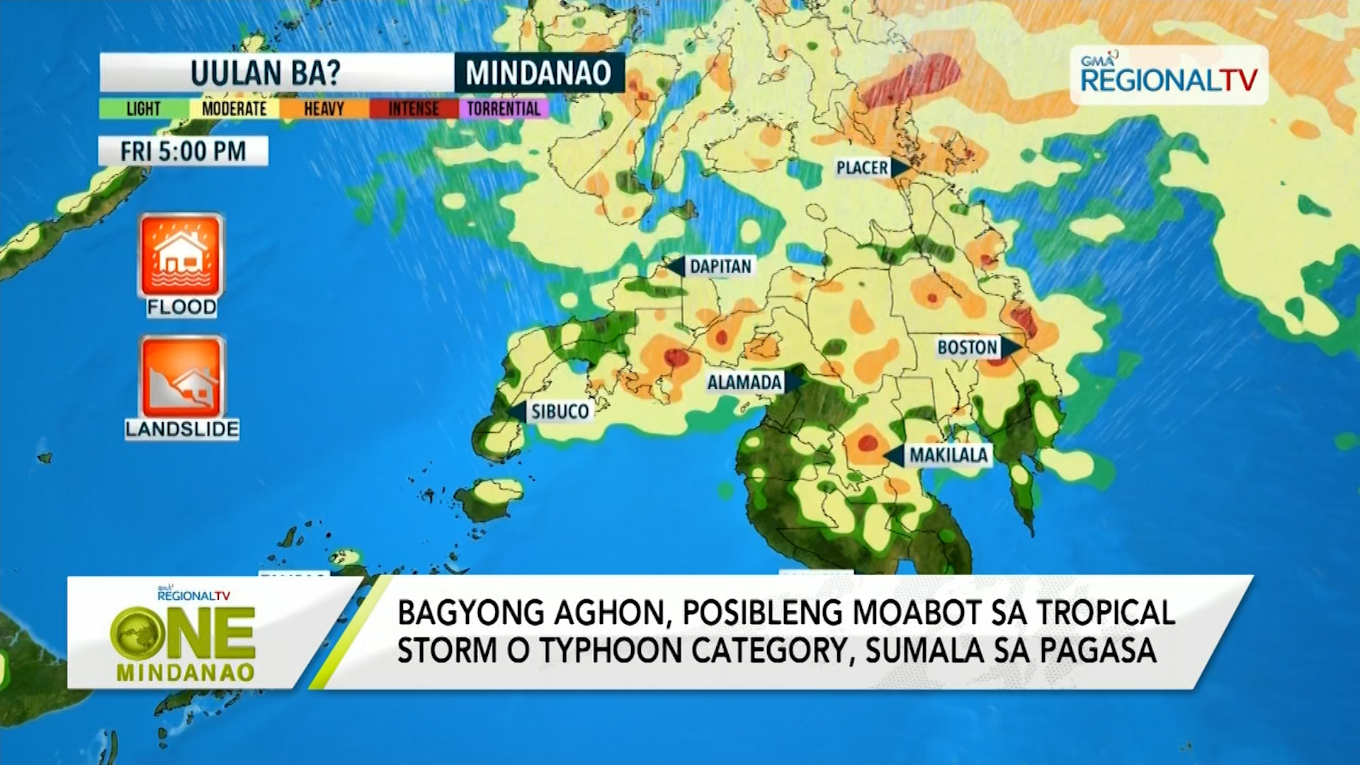 Bagyong Aghon, mas mikusog samtang naglihok sa sulod sa PAR