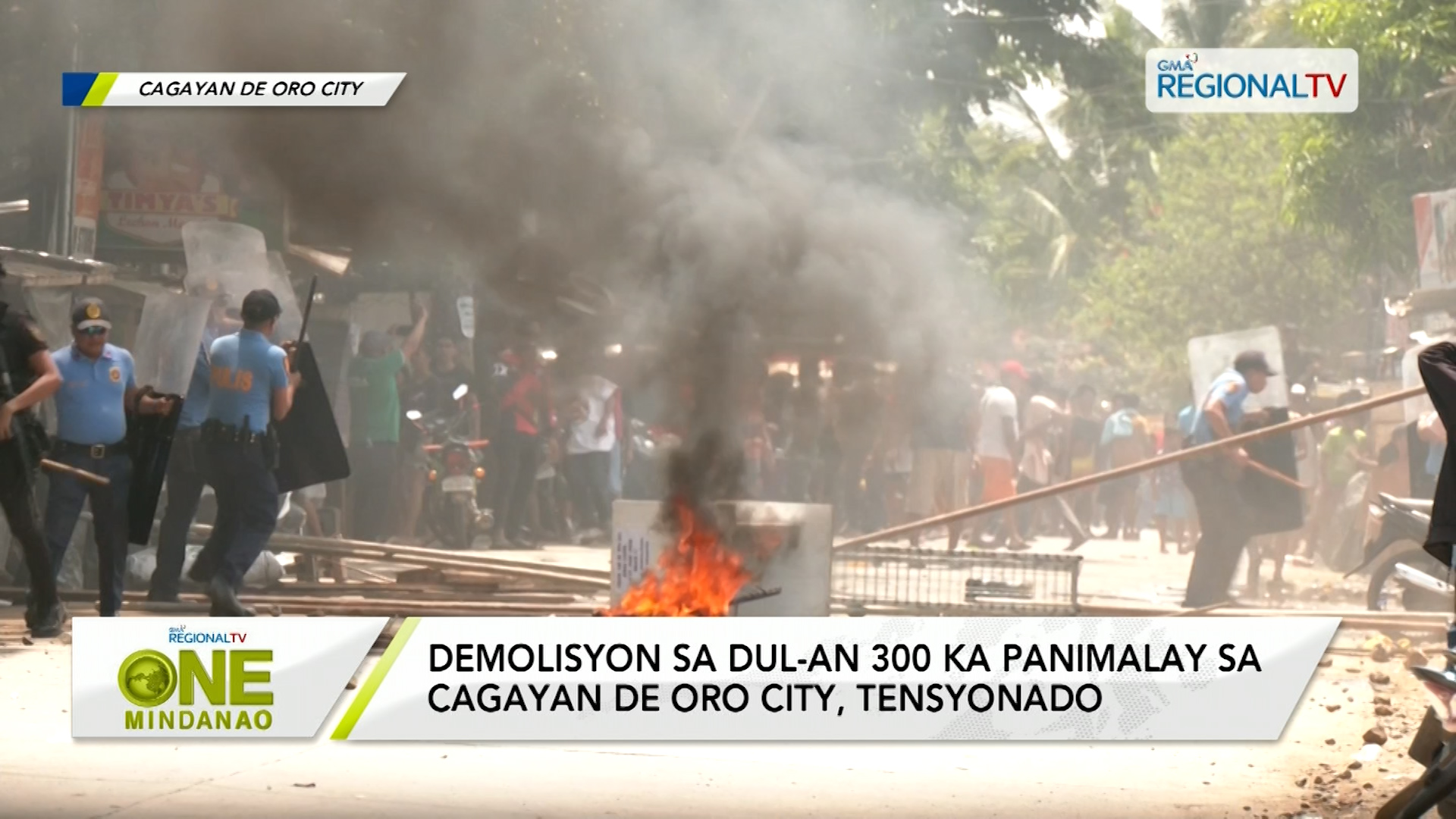 300 ka mga kabalayan nga iligal nga gitukod, gipang-demolish