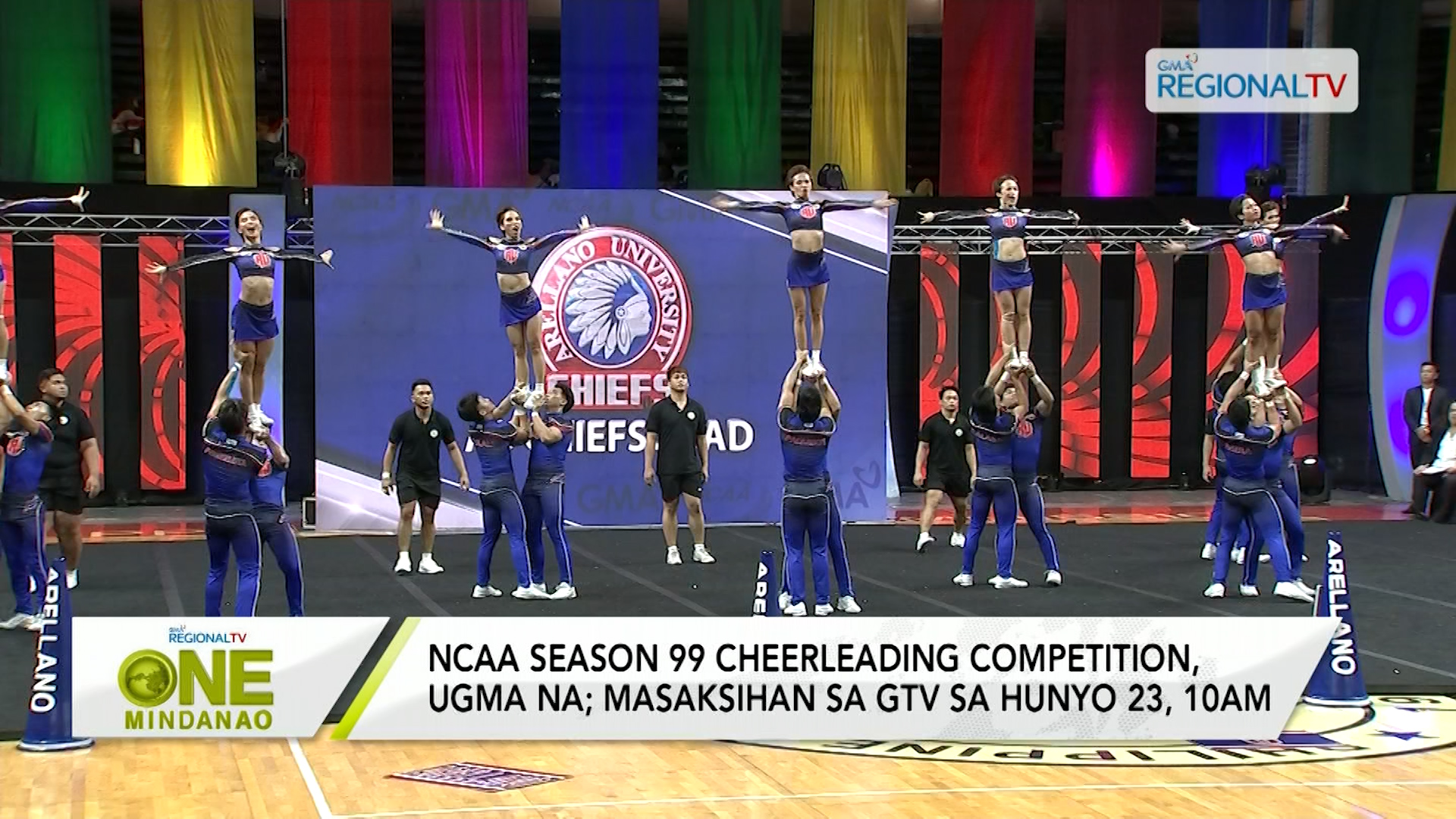 NCAA Season 99 Cheerleading Competition, ugma na