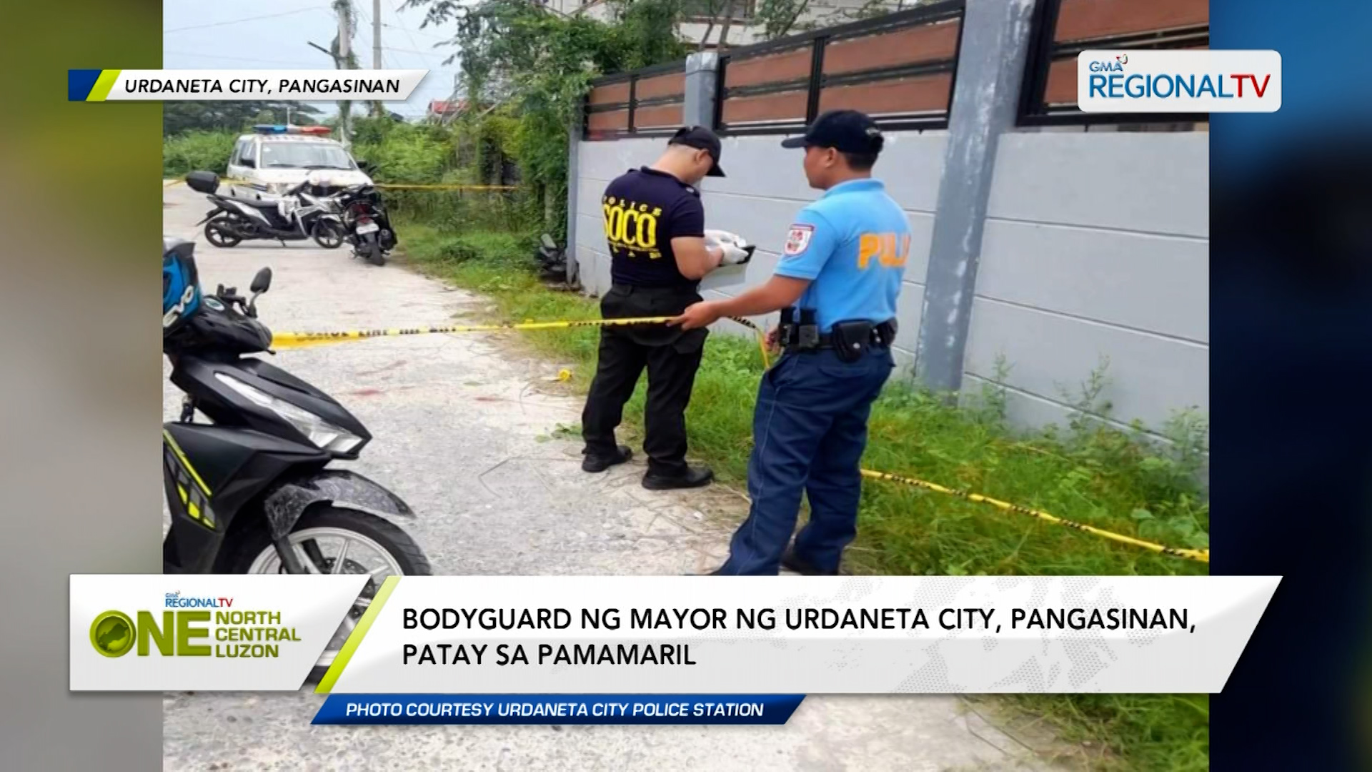 Bodyguard ng mayor ng Urdaneta City, Pangasinan, patay sa pamamaril