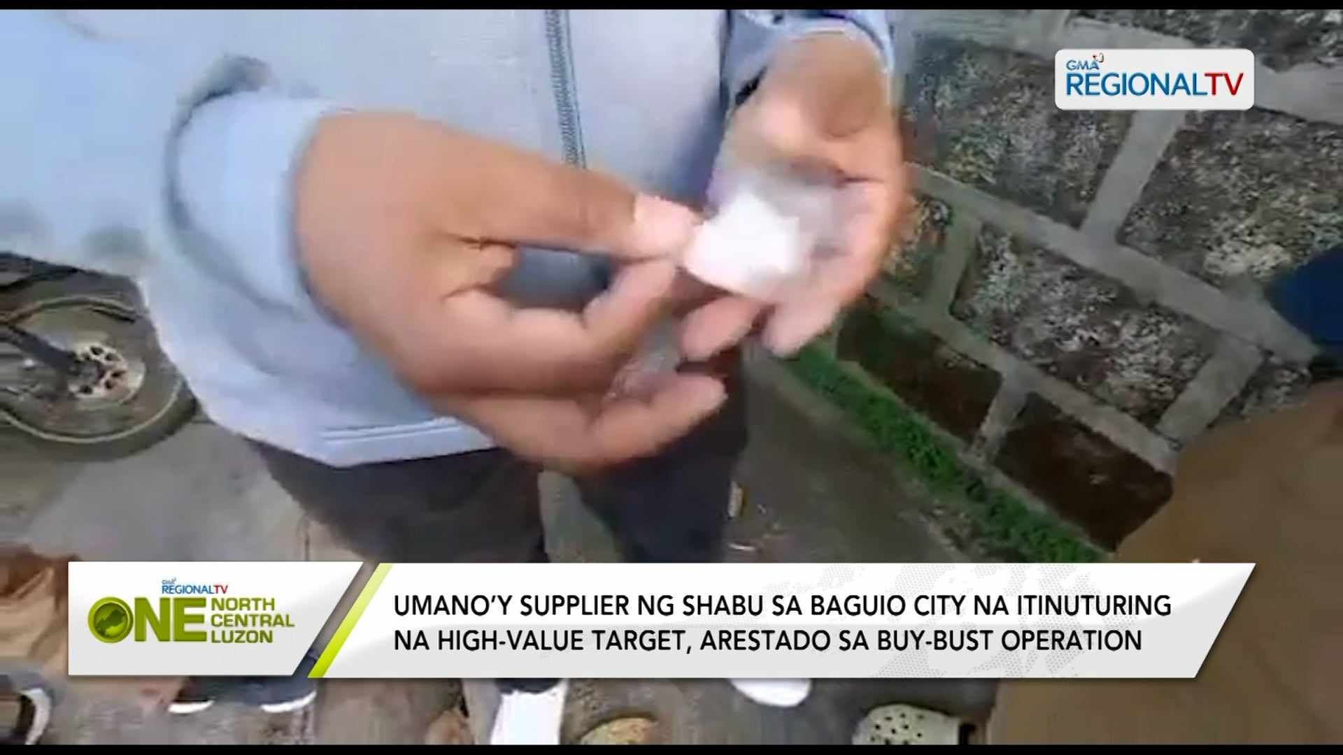 Umano’y supplier ng shabu sa Baguio City, arestado sa buy-bust operation