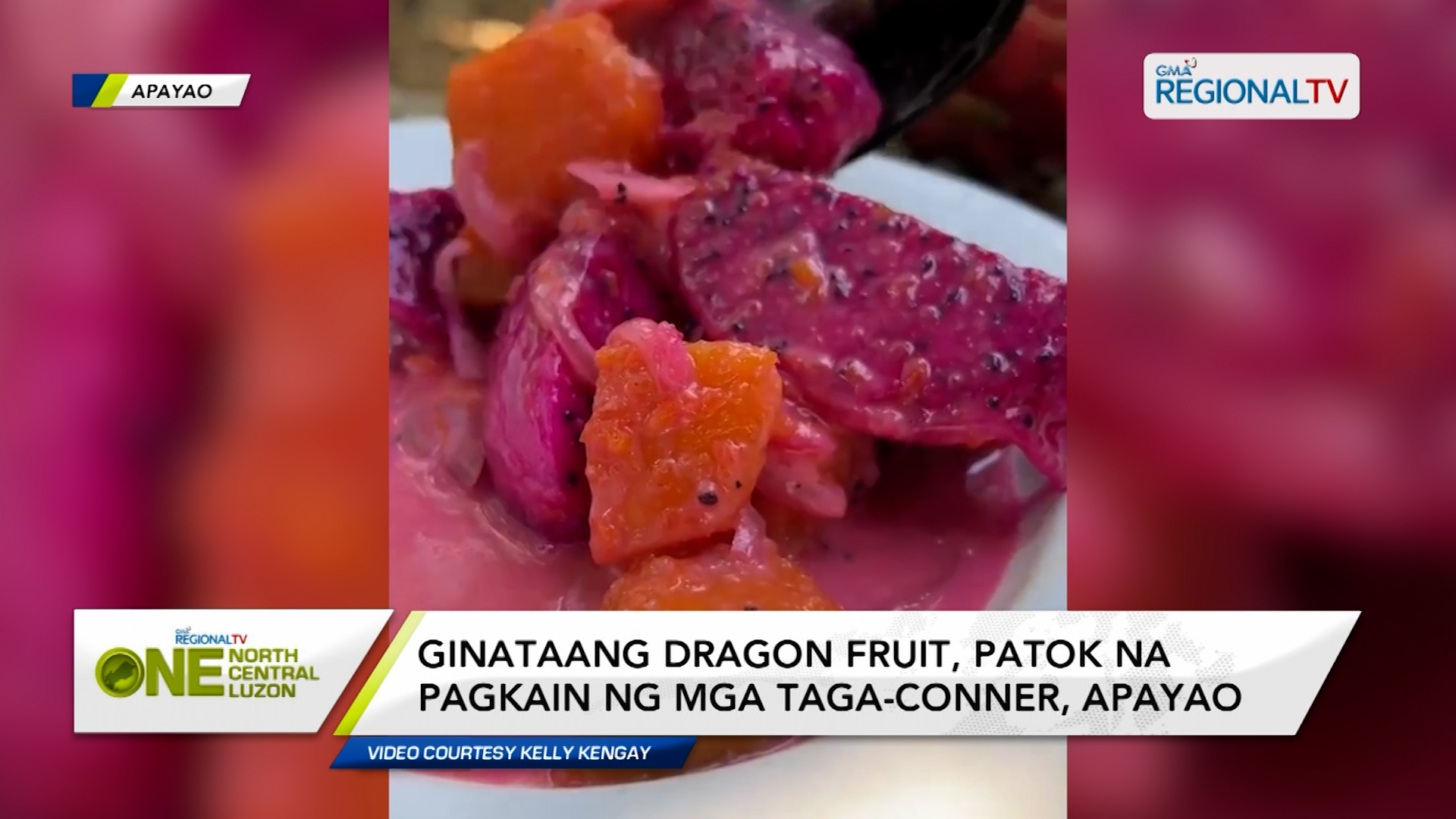 Ginataang dragon fruit, patok na pagkain ng mga taga-Conner, Apayao