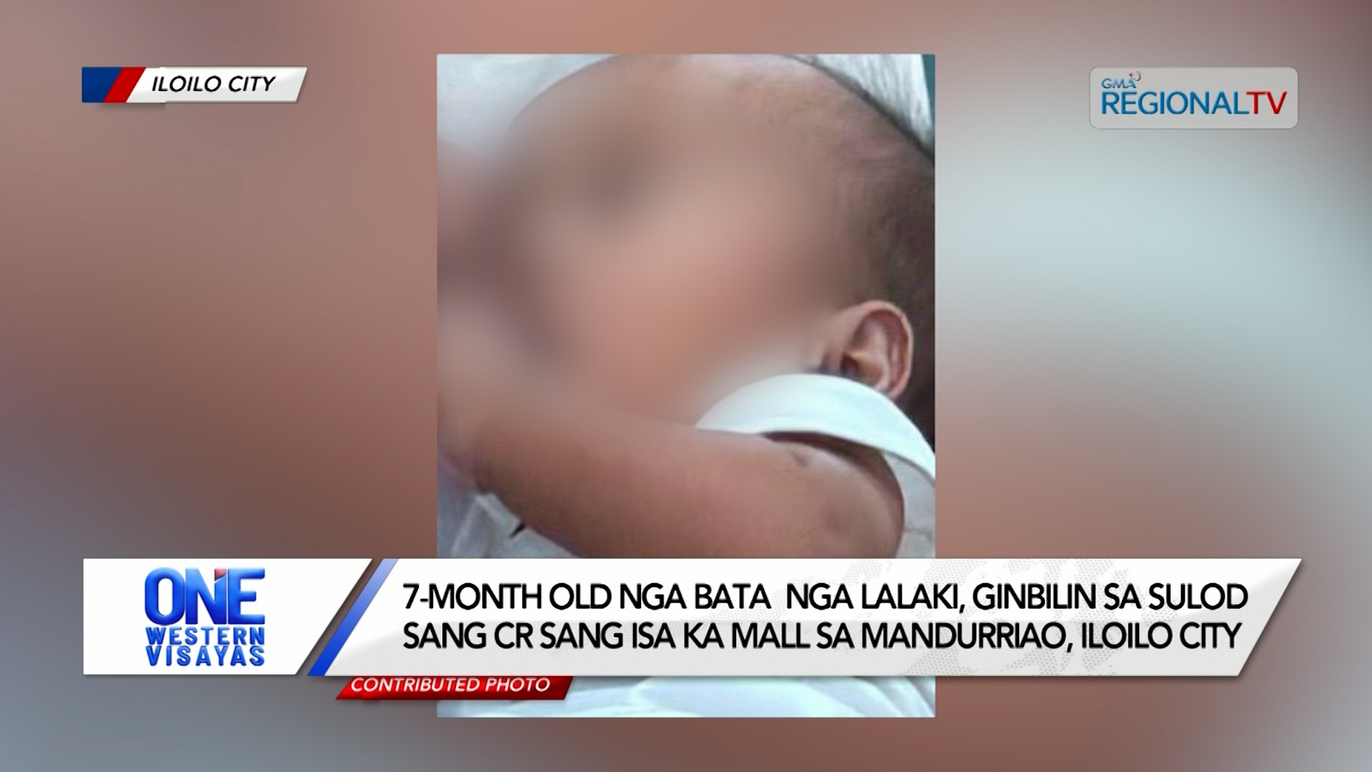 7-month old nga bata nga lalaki, ginbilin sa CR sang isa ka mall sa loilo City