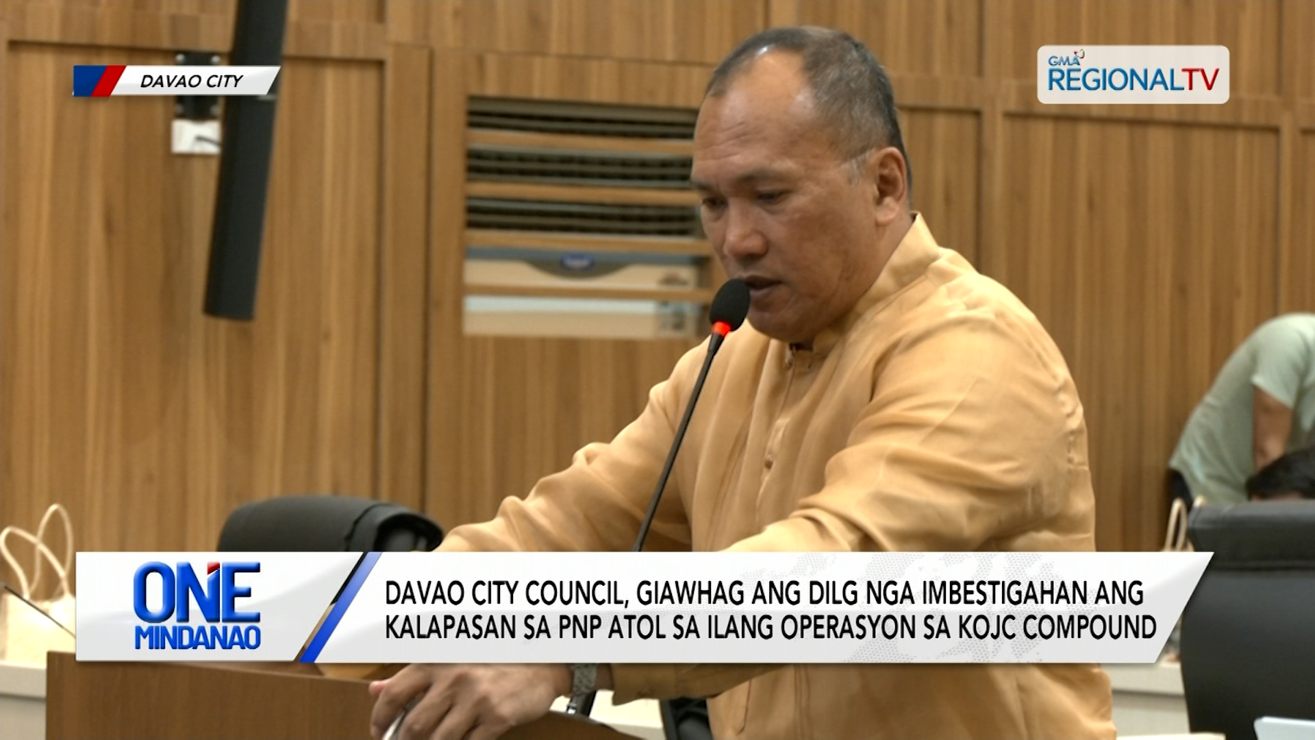 Davao City Council, giawhag ang DILG nga imbestigahan ang kalapasan sa PNP