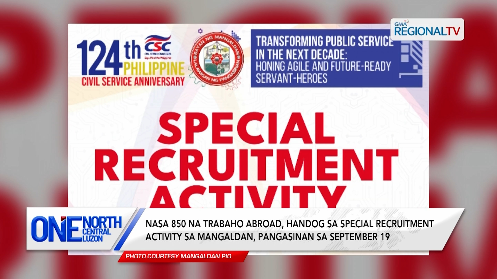 Mga trabaho abroad, handog sa special recruitment activity sa Mangaldan