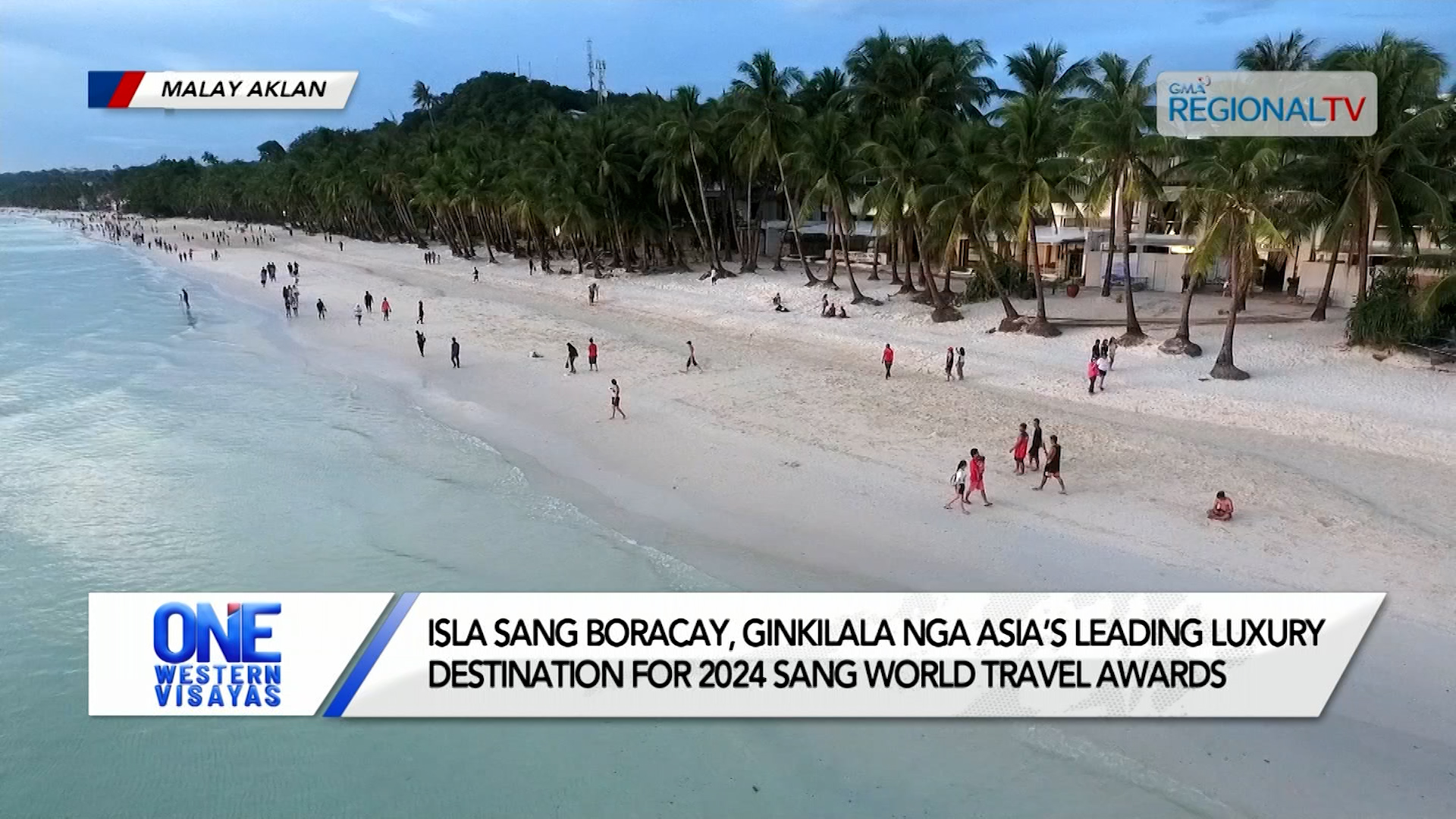 Isla sang Boracay, ginkilala nga Asia’s Leading Luxury Destination for 2024