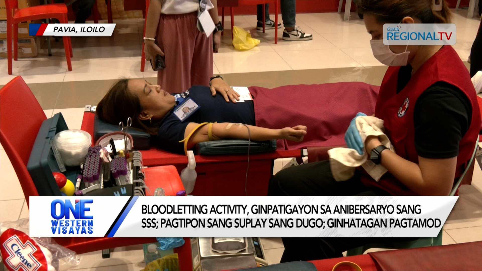 Bloodletting activity, ginpatigayon sa anibersaryo sang SSS