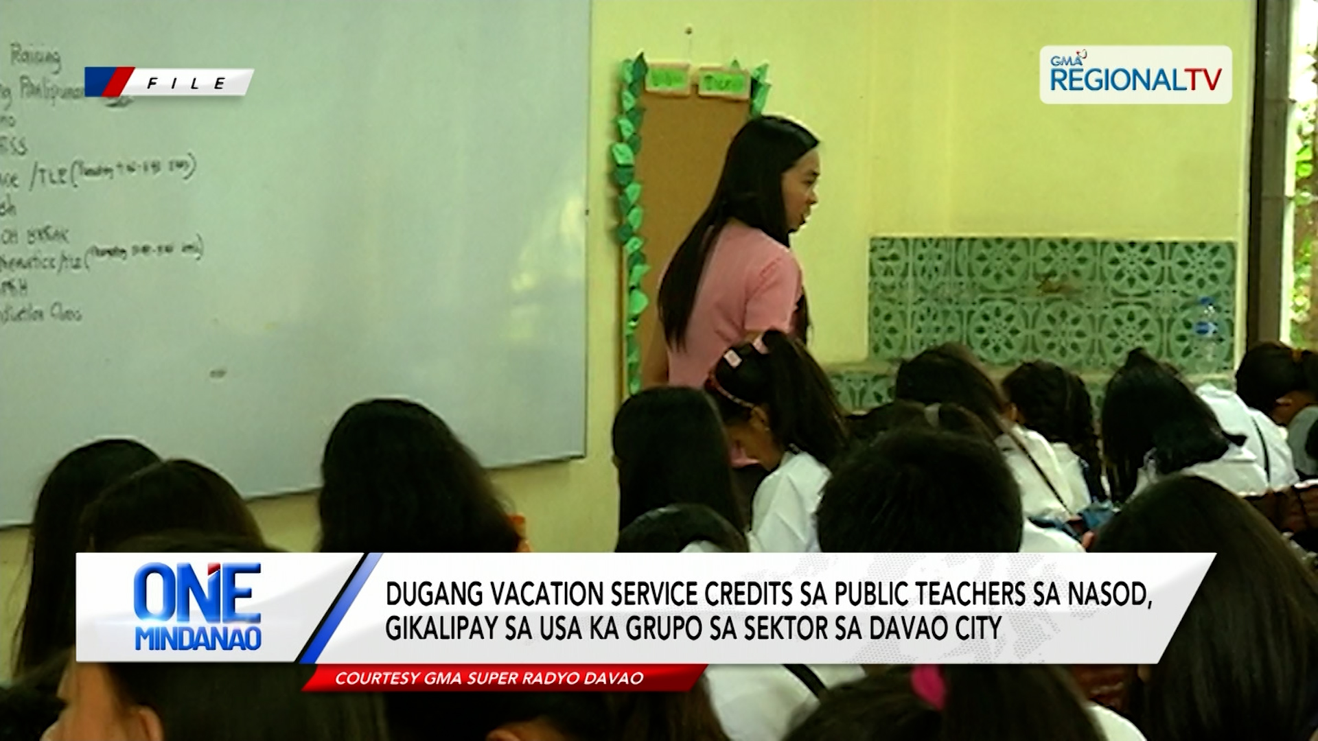 Dugang vacation service credits sa teachers, gikalipay