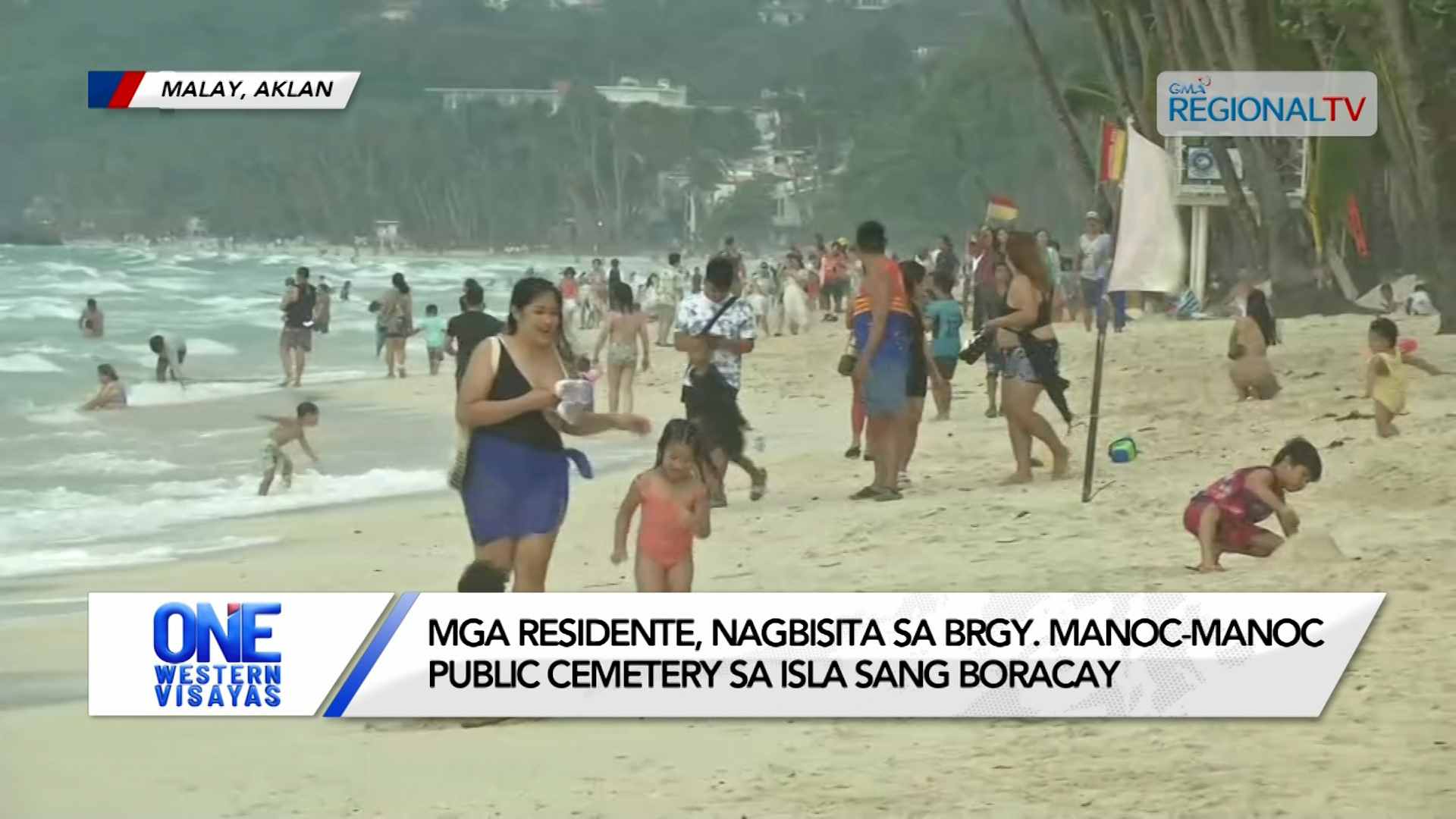 Isla sang Boracay, amat-amat na ginadagsa sang mga turista para sa long weekend