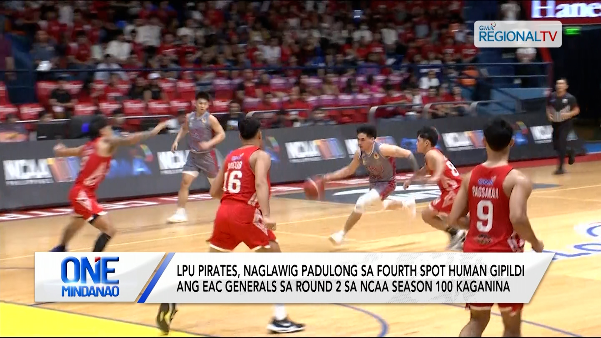 LPU Pirates, naglawig padulong sa fourth spot human gipildi ang EAC Generals