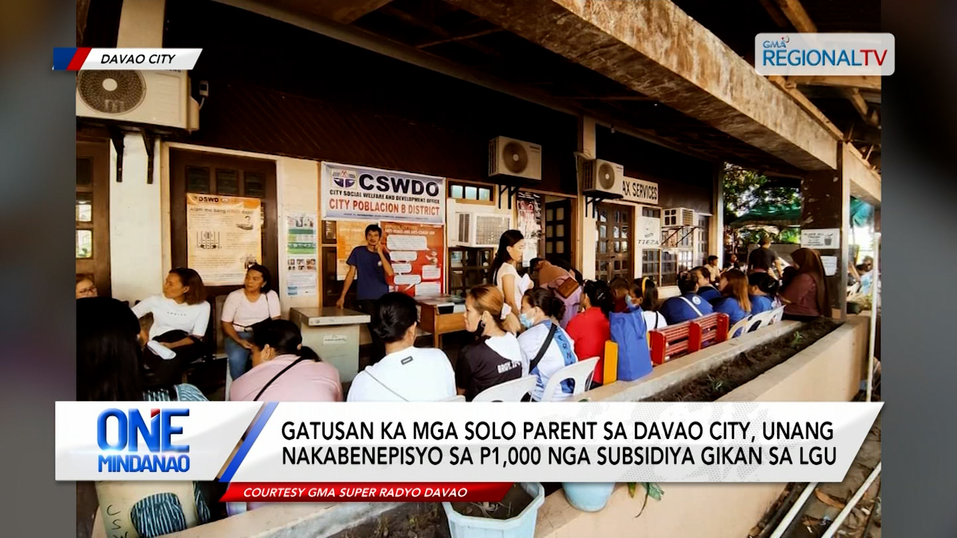 Mga solo parent sa Davao City, nakadawat og ayuda