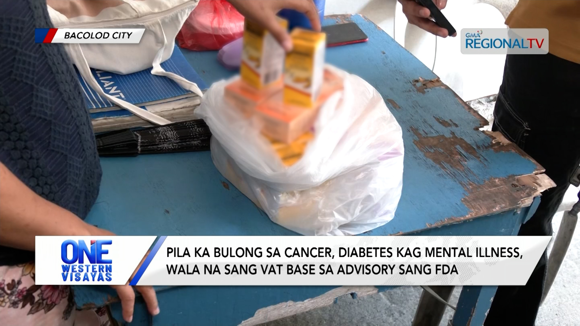 Pila ka bulong sa cancer, diabetes kag mental illness, wala na sang VAT