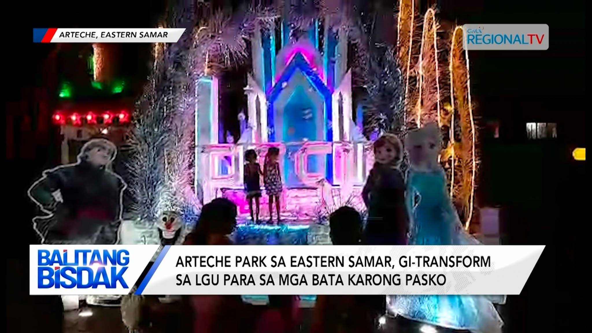 Arteche Park sa Eastern Samar, gi-transform sa LGU para sa mga bata