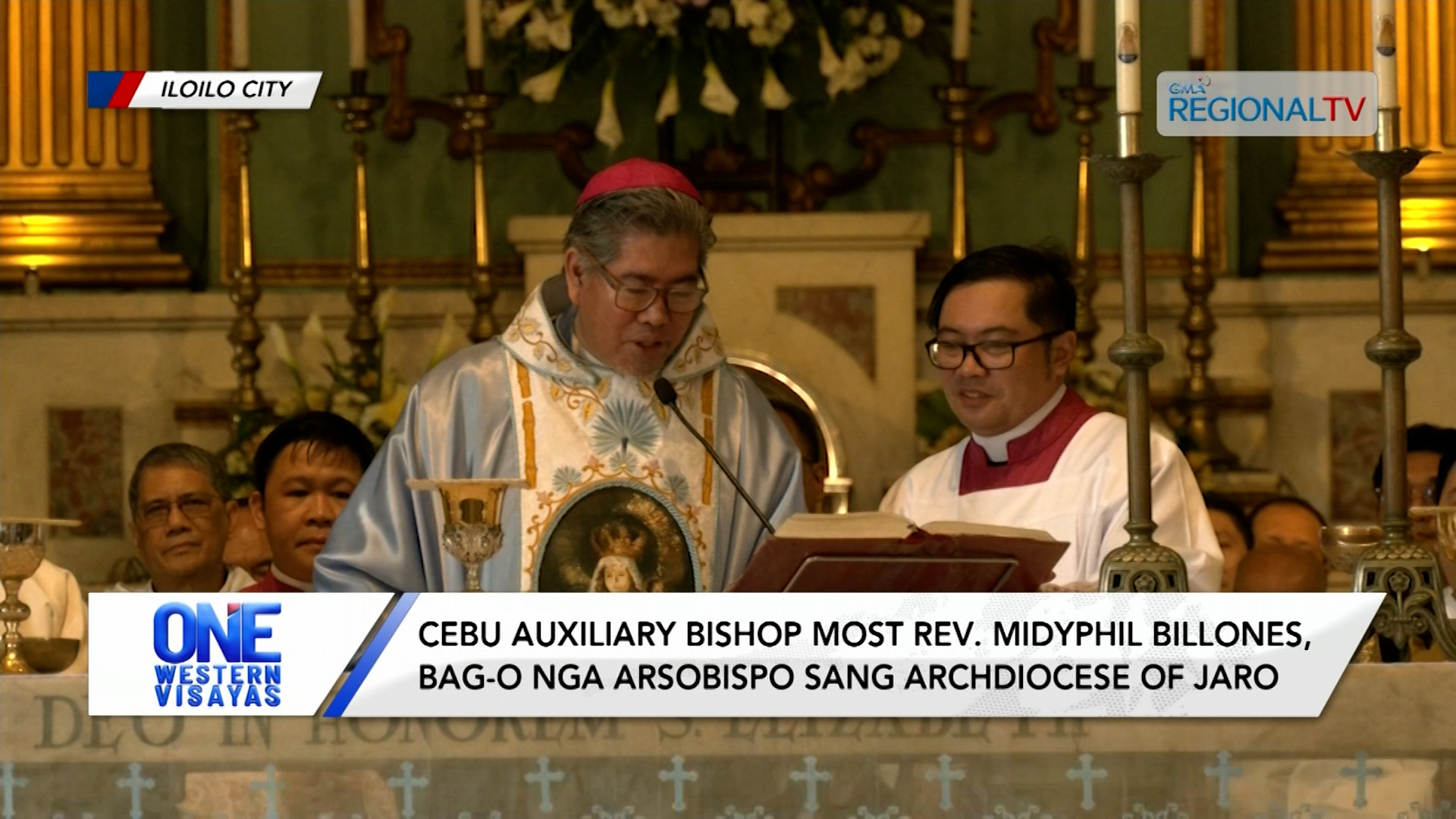 Cebu Auxiliary Bishop Most Rev. Midyphil Billones bag-o nga Arsobispo sang Jaro