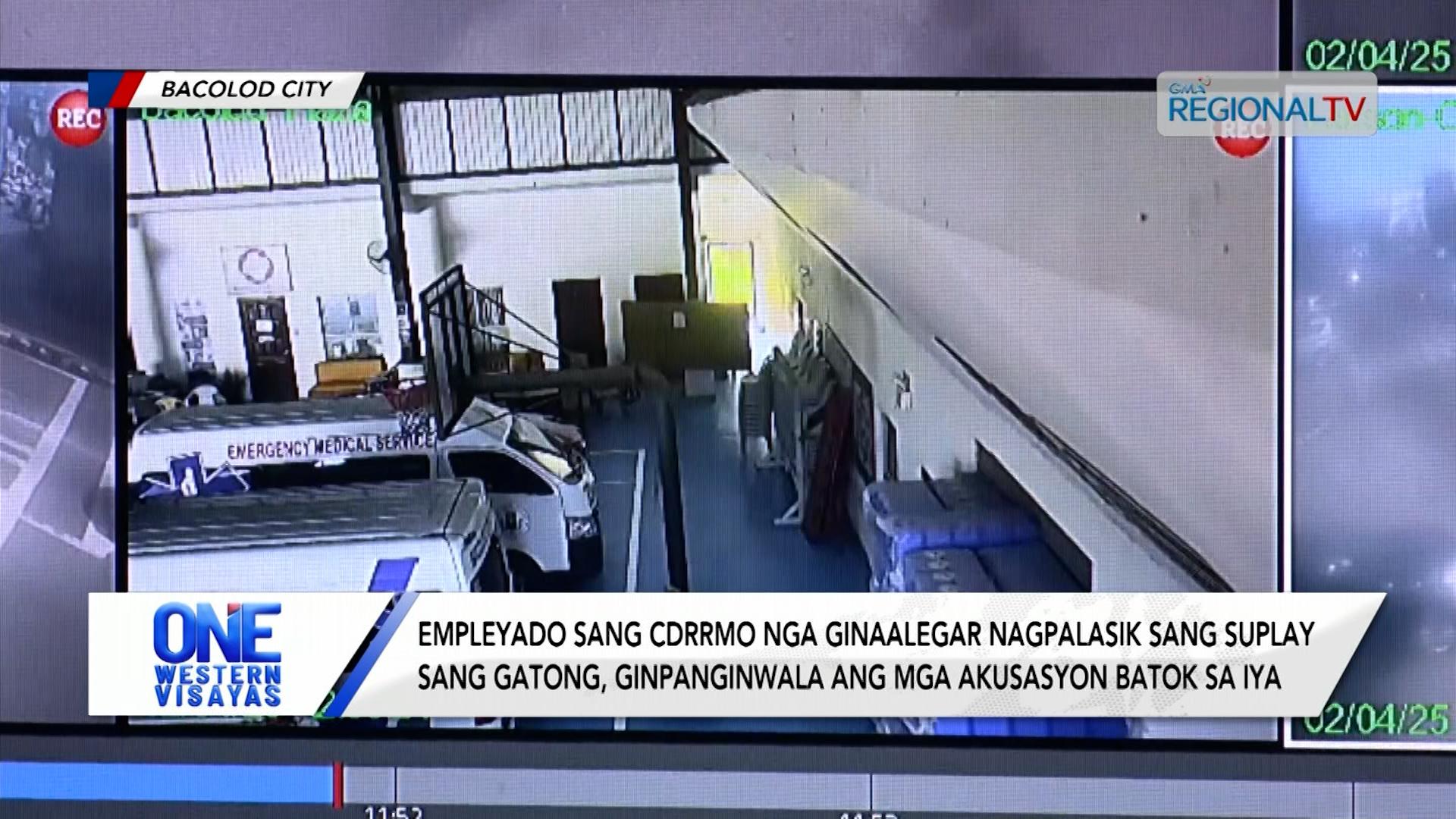 Empleyado sang Bacolod CDRRMO, Ginpanginwala nga Nagapasalik sang  Gatong