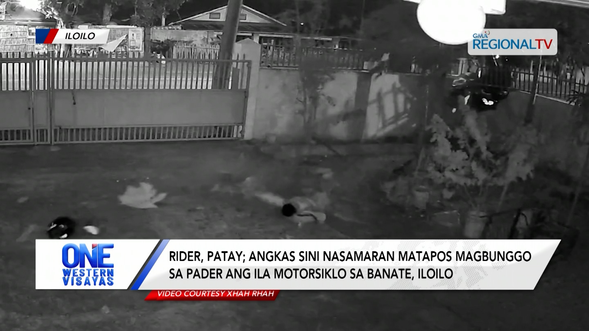 Rider, patay; angkas pilason matapos magbunggo sa pader ang ila motorsiklo