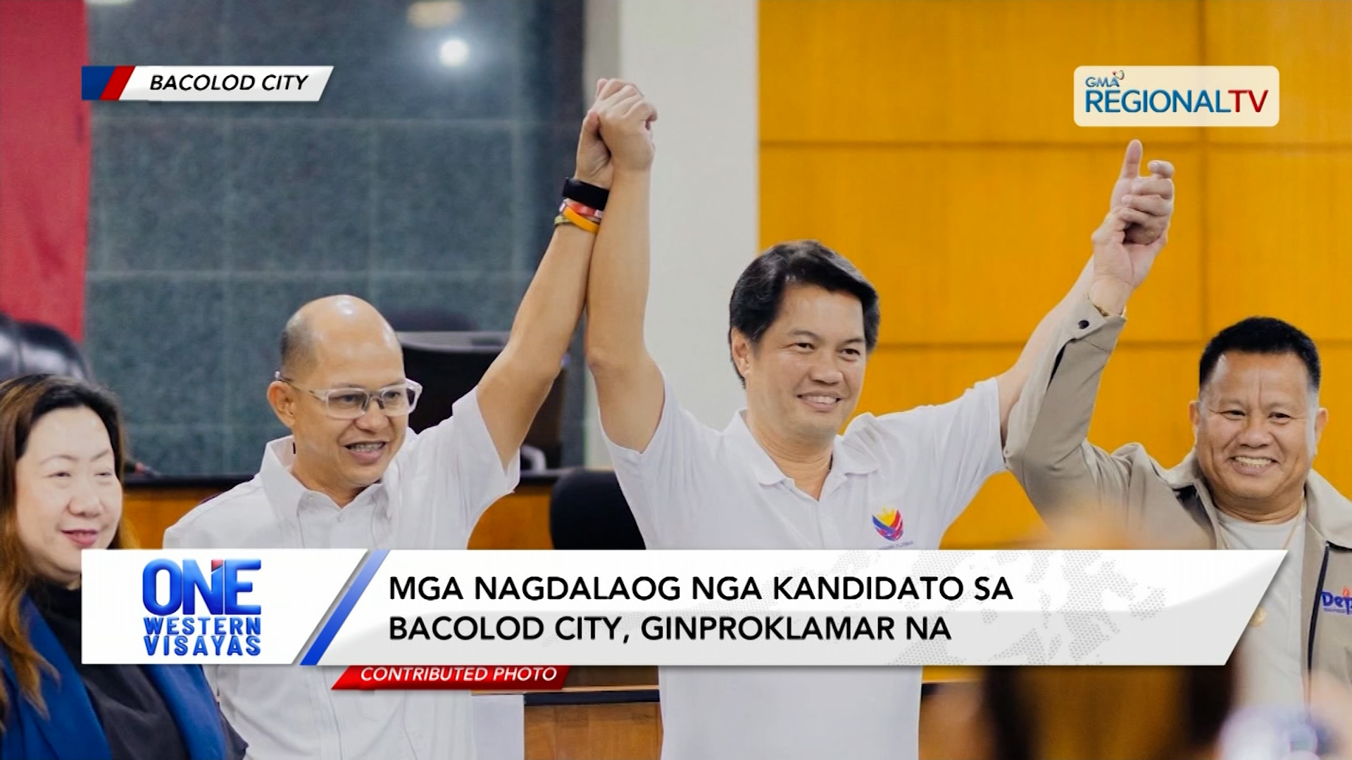 Mga nagdalaog nga kandidato sa Bacolod City, ginproklamar na