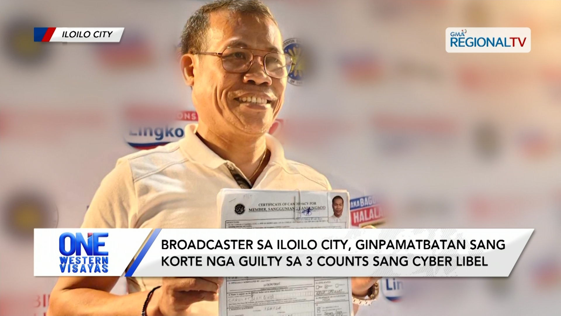 Broadcaster, ginpamatbatan sang korte nga guilty sa 3 counts sang cyber libel