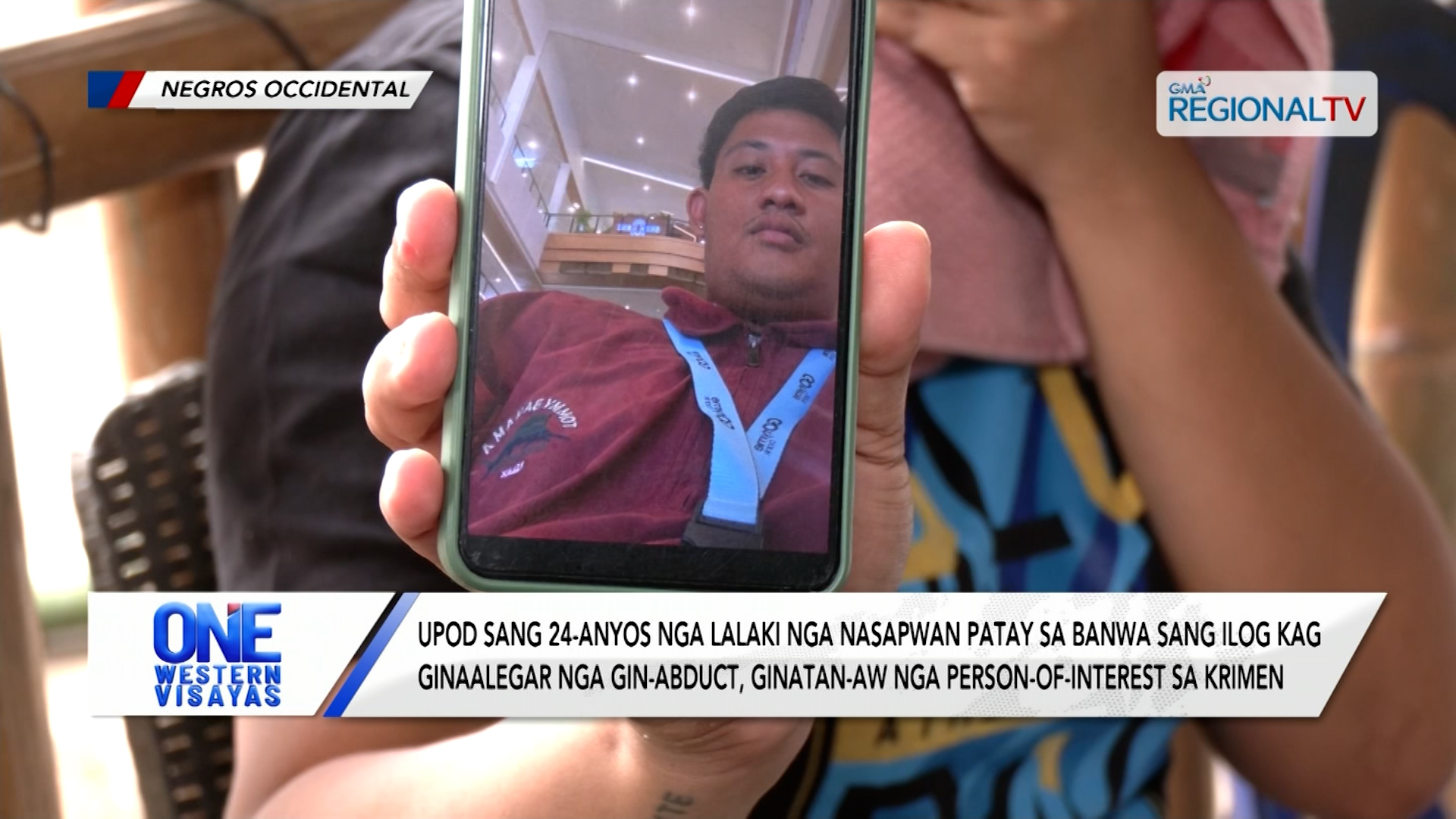 Upod sang 24-anyos nga lalaki nga nasapwan patay sa banwa sang Ilog