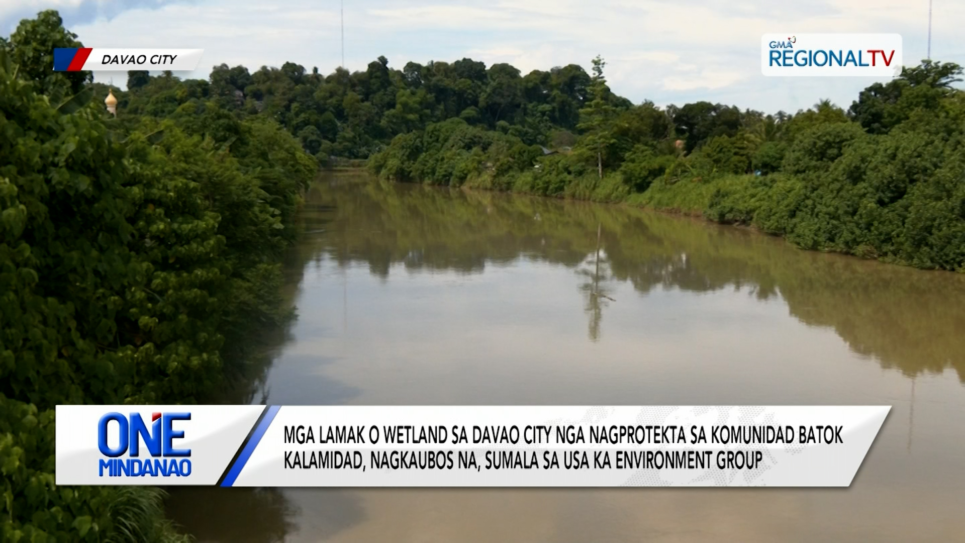Mga lamak o wetland sa Davao City nga nagprotekta sa komunidad