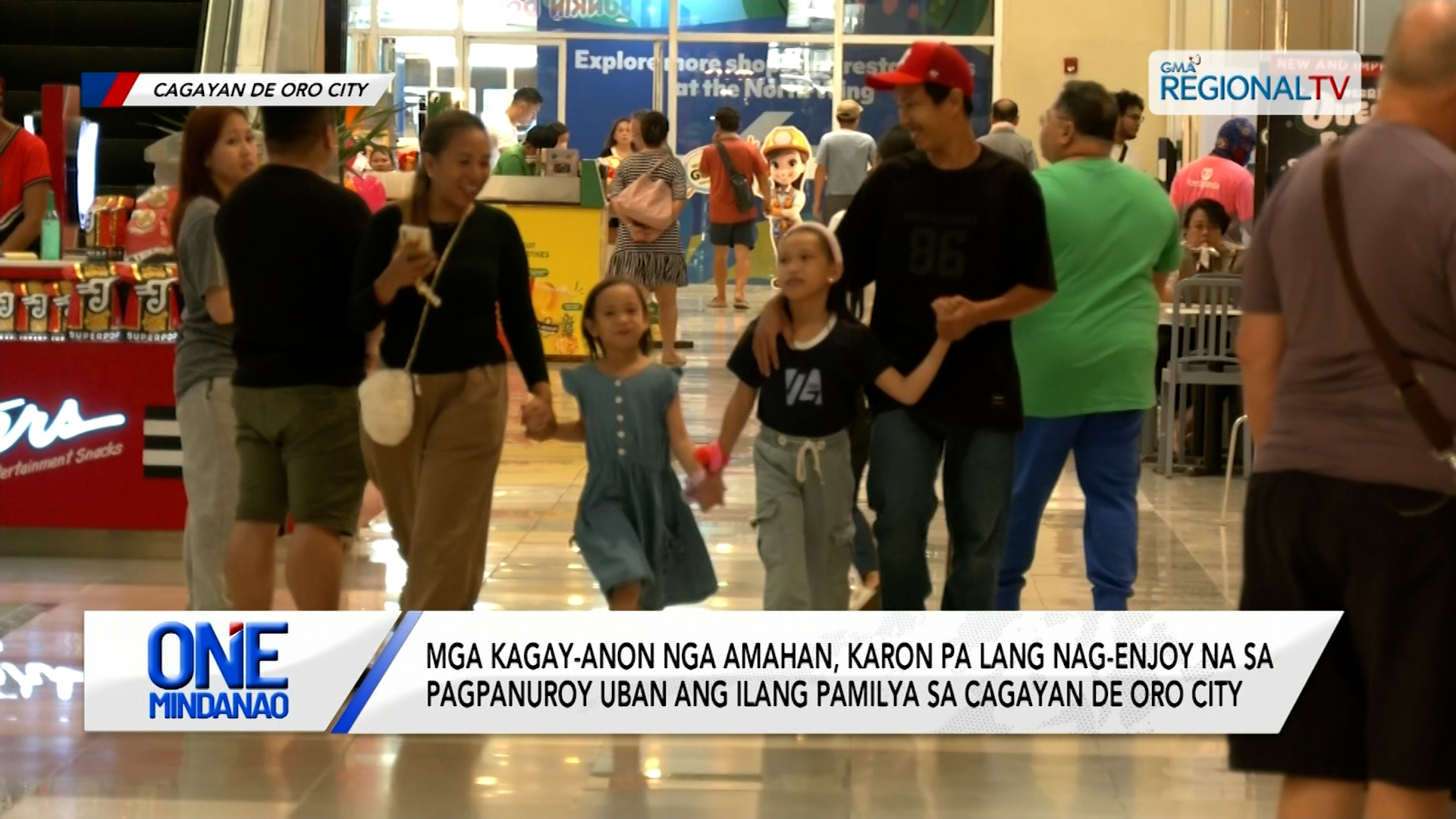 Mga amahan, nag-enjoy sa pagpanuroy uban ang pamilya sa Cagayan de Oro City