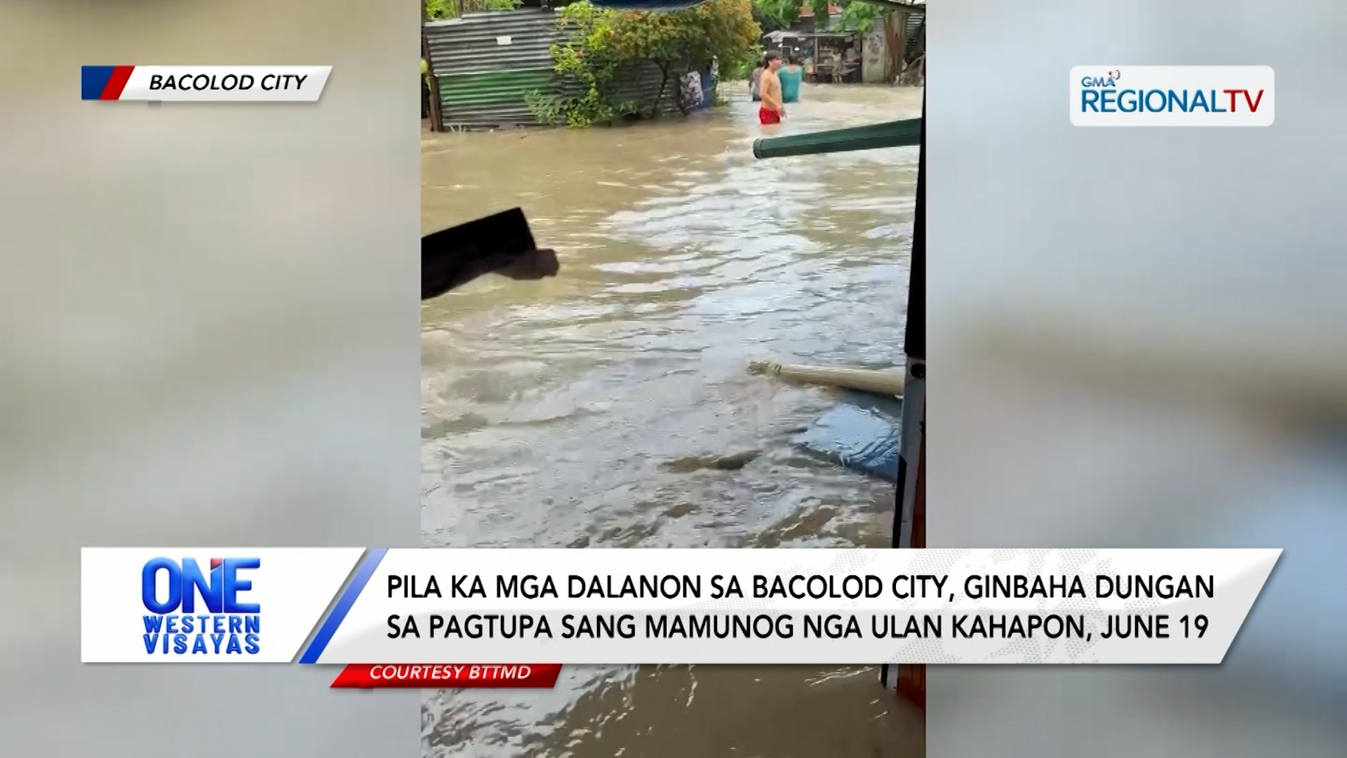 Pila ka Dalanon sa Bacolod City, Ginbaha Kahapon June 19, 2025
