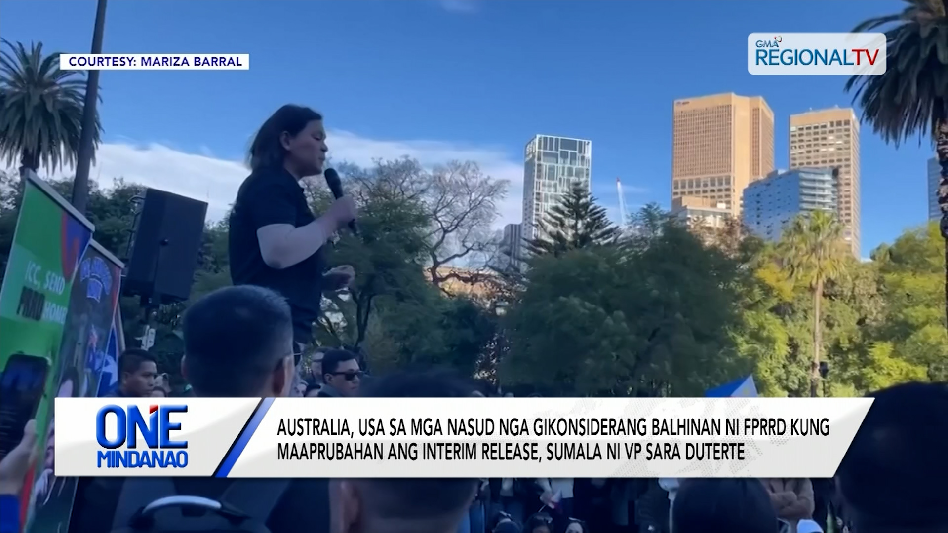 VP Sara Duterte, dili matod pa motambong sa SONA ni PBBM