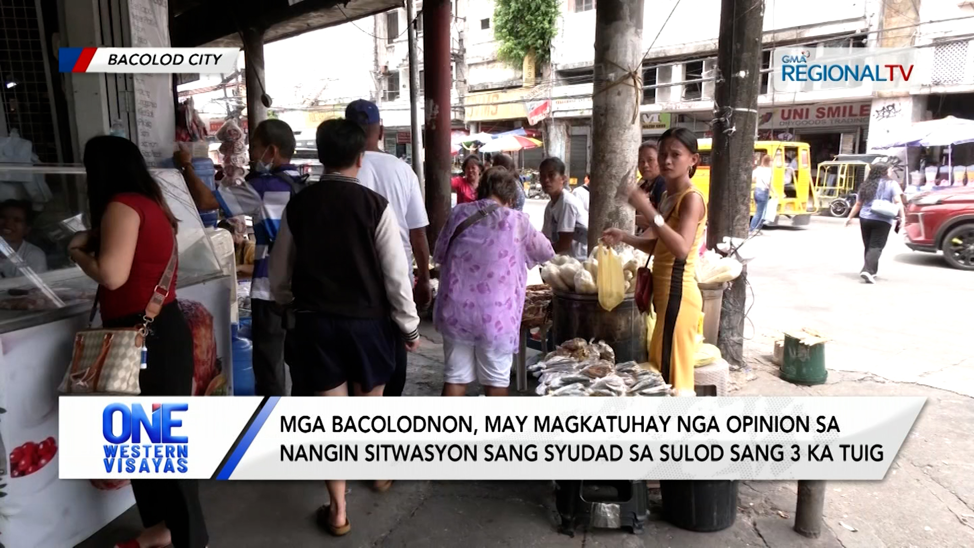 Mga Bacolodnon, may magkatuhay nga opinion sa nangin sitwasyon sang syudad