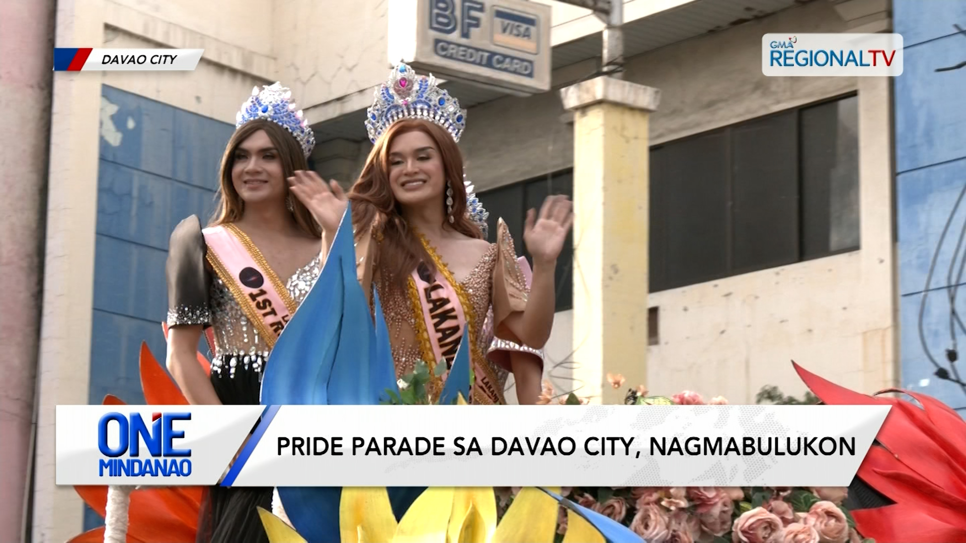 Pride Parade sa Davao City, nagmabulukon