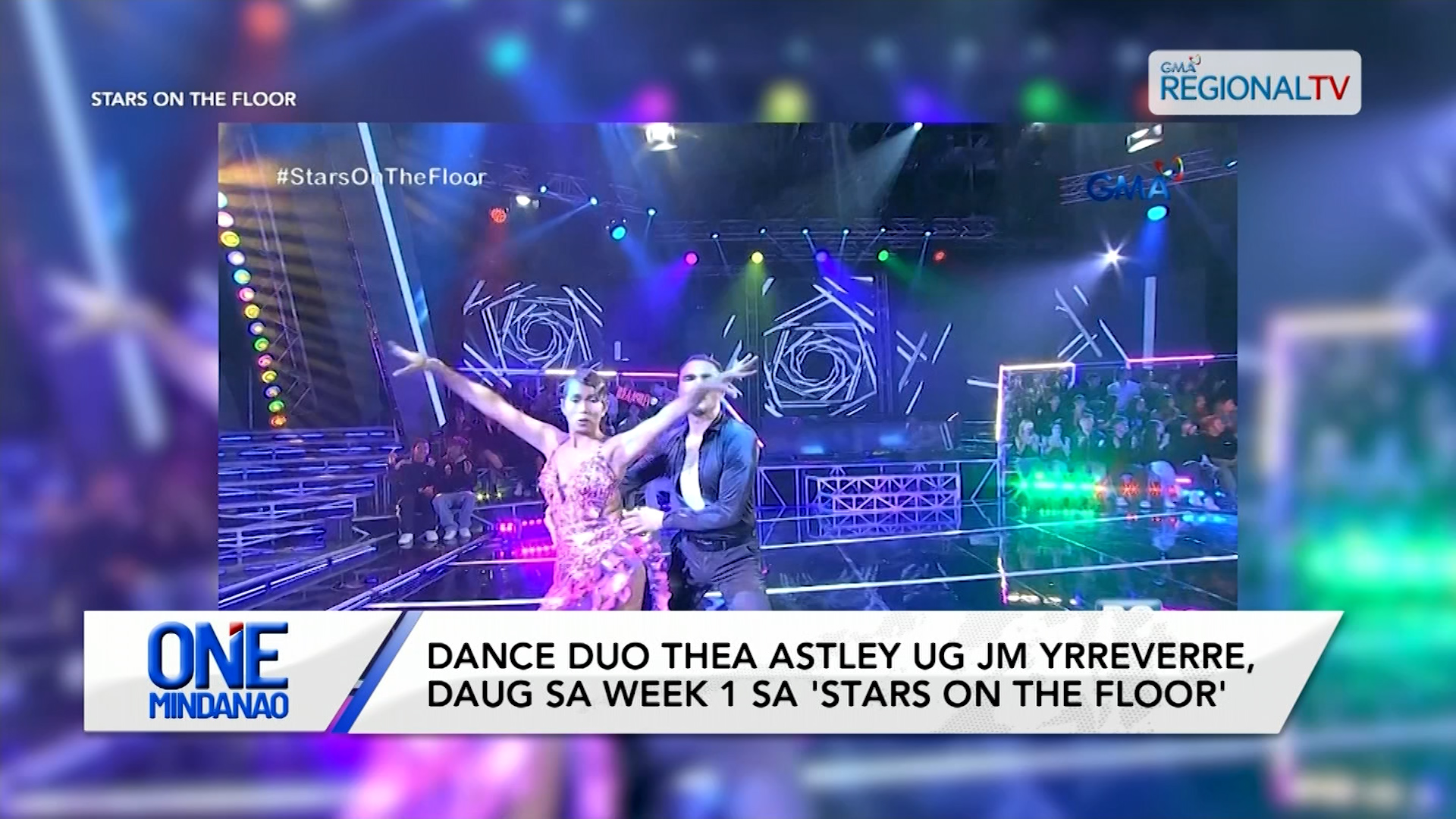 Dance Duo Thea Astley ug Jm Yrreverre, daug sa week 1 sa 'Stars on The Floor'