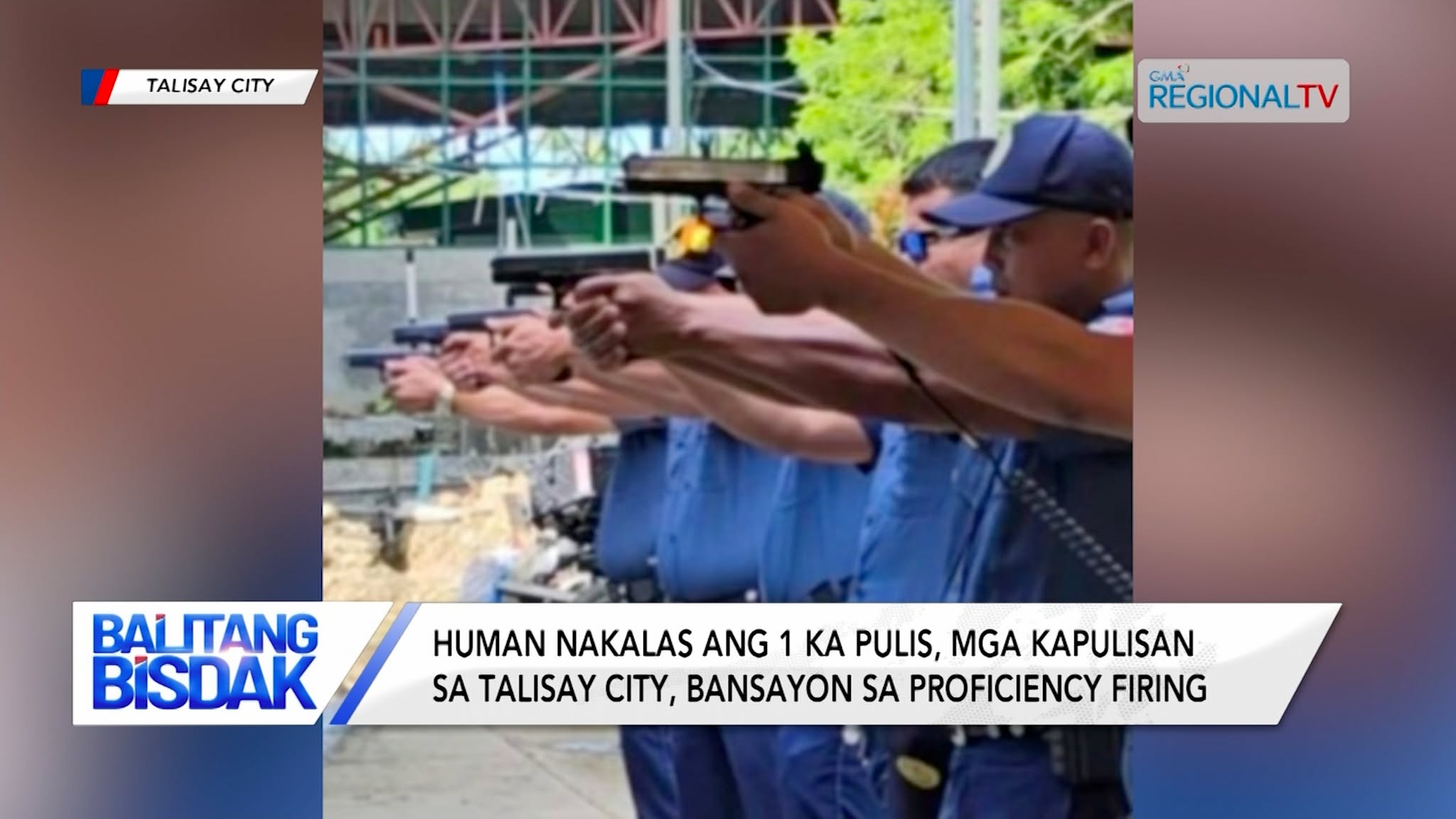 Human nakalas ang 1 ka pulis, mga kapulisan sa Talisay, bansayon sa pagpabuto
