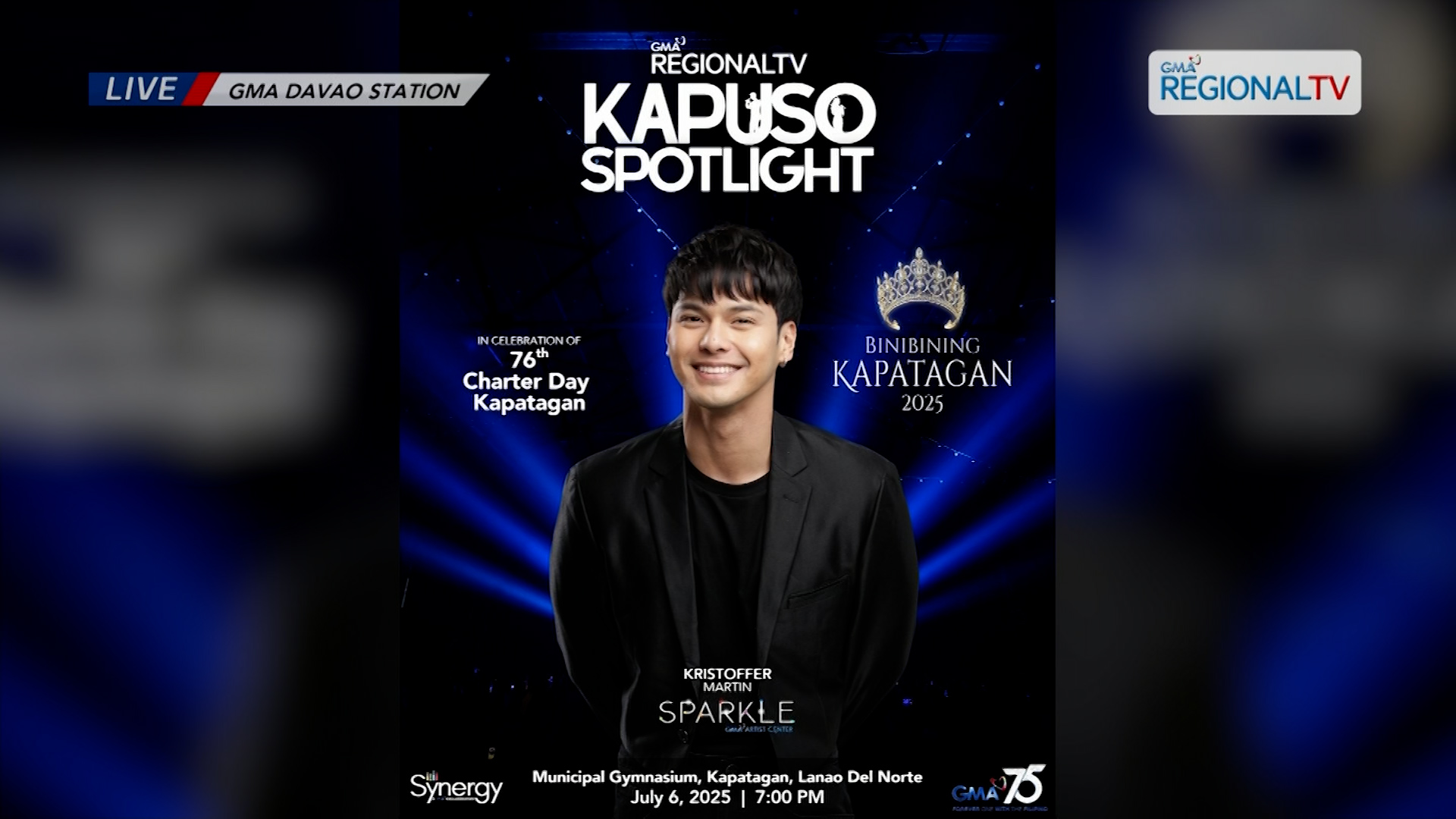 Sparkle Actor Kristoffer Martin, makigduyog sa Araw Ng Kapatagan 2025