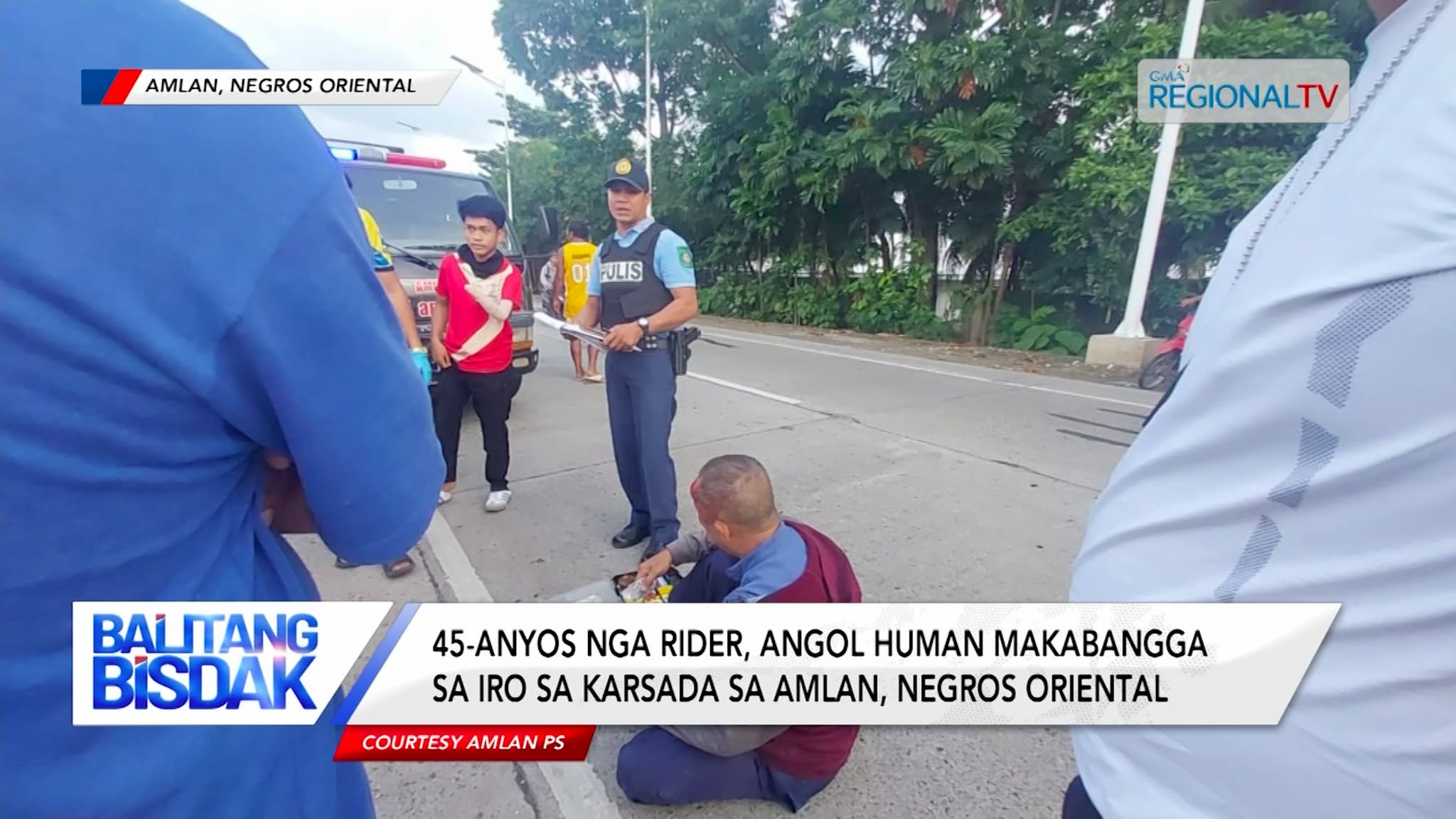 45-anyos nga rider, angol human makabangga sa iro sa Amlan, Negros Oriental | Balitang Bisdak