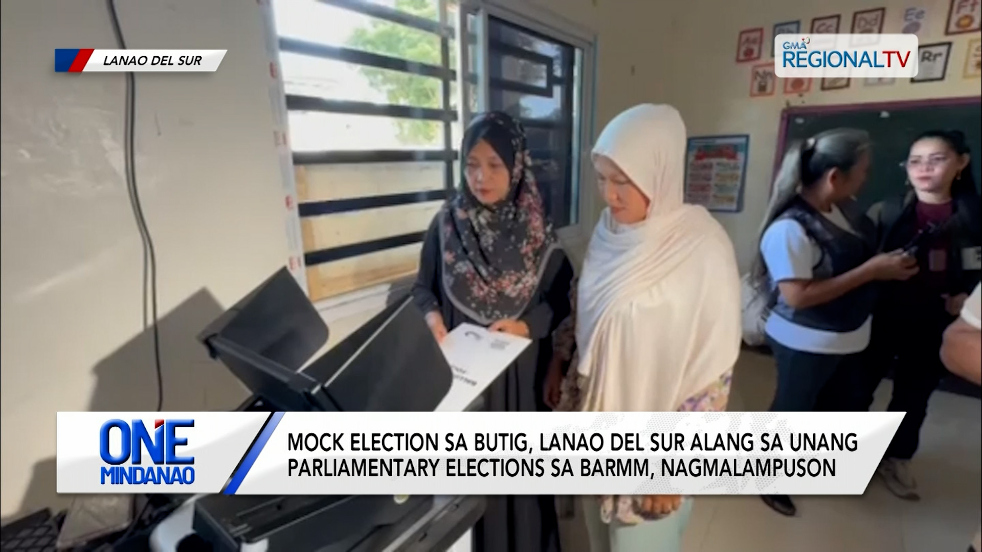 Mock election alang sa parliamentary elections sa BARMM, nagmalampuson. | One Mindanao