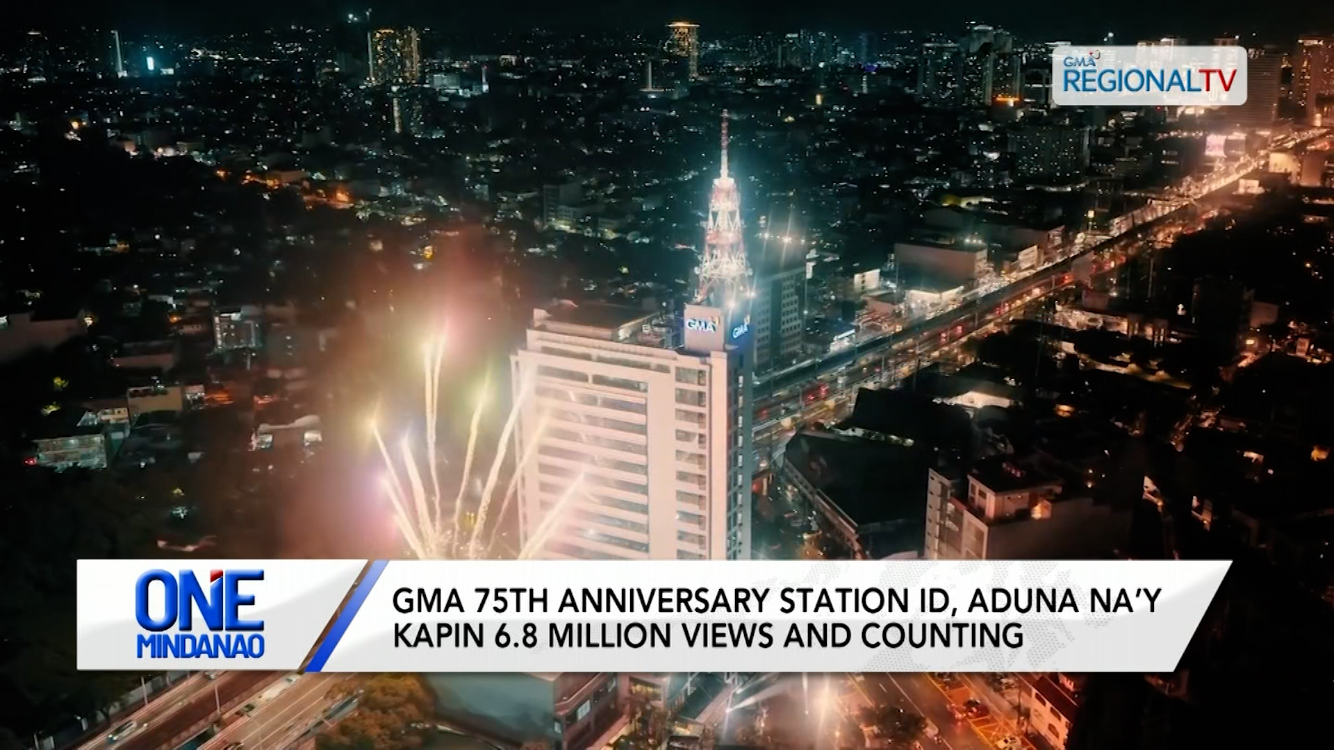GMA 75th Station ID, aduna na’y kapin 6.8 million views and counting | One Mindanao