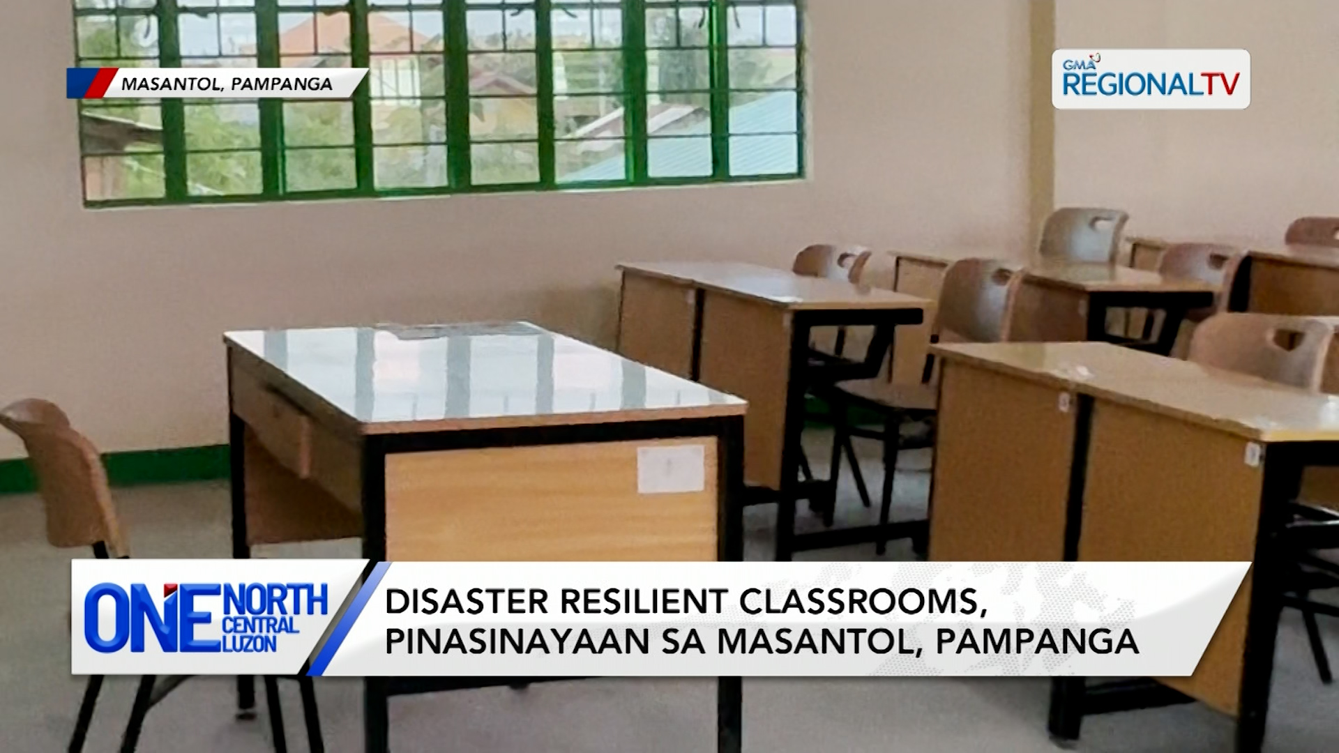 Disaster resilient classrooms, pinasinayaan sa Masantol, Pampanga | One North Central Luzon
