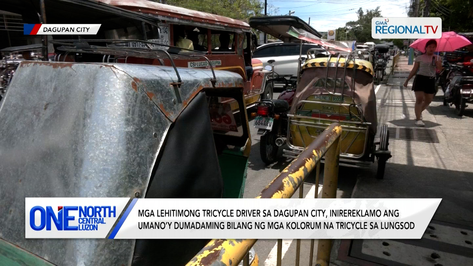Mga lehitimong tricycle driver, inirereklamo ang mga kolorum na tricycle | One North Central Luzon