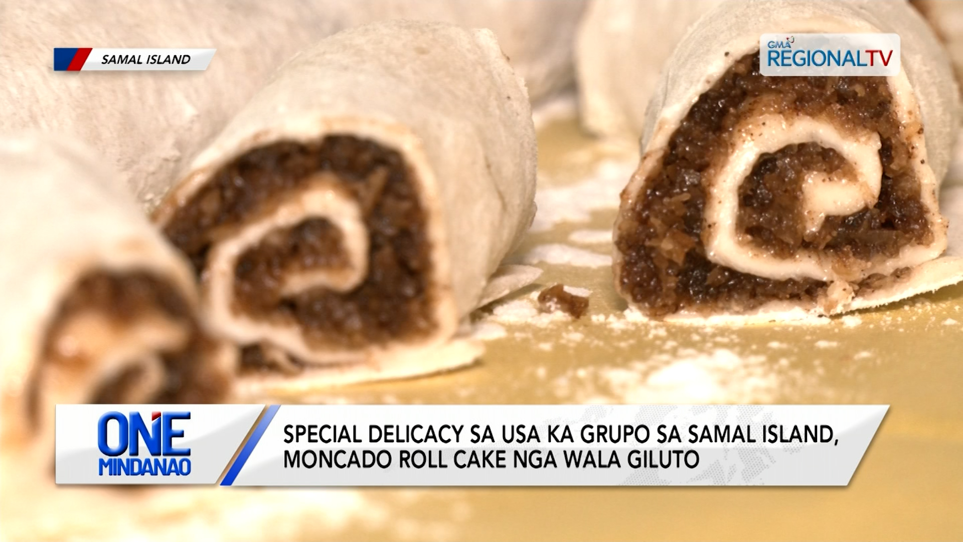 Special delicacy sa grupo sa Samal Island, Moncado roll cake nga wala giluto | One Mindanao