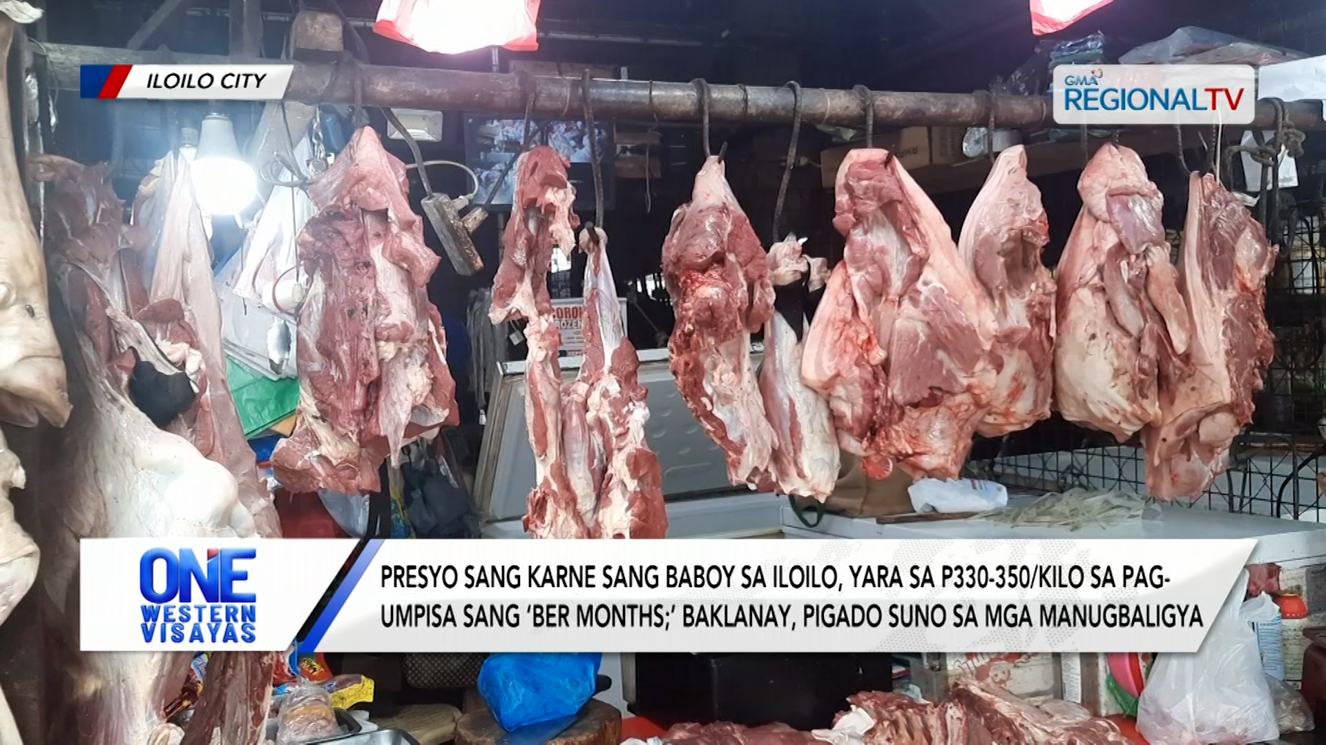 Presyo sang karne sang baboy sa Iloilo, yara sa P330-350/kilo | One Western Visayas