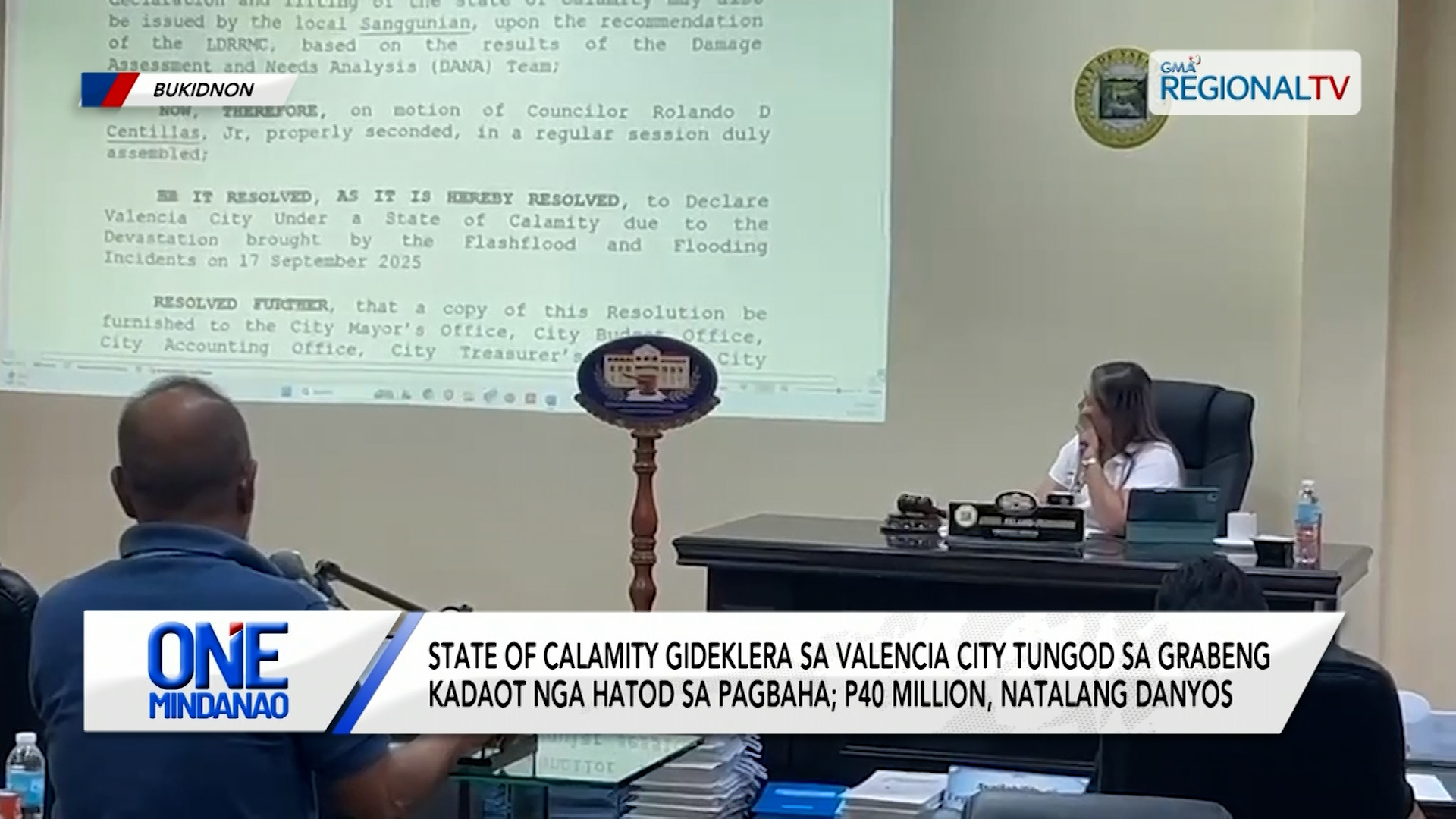 State of Calamity, gideklara sa Valencia City tungod sa kadaot nga hatod sa baha | One Mindanao