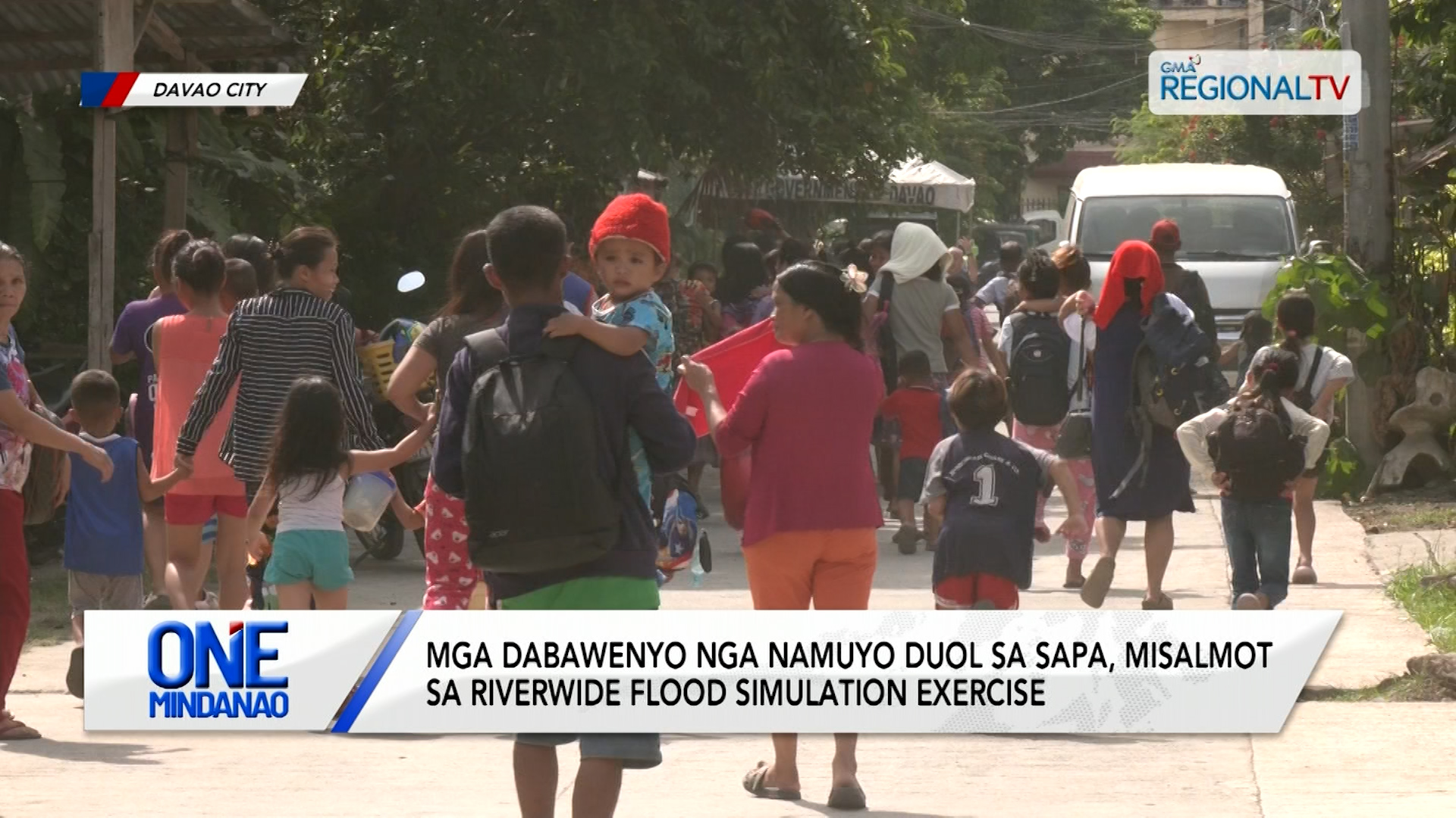 Mga Dabawenyo, misalmot sa Riverwide Flood Simulation Exercise | One Mindanao